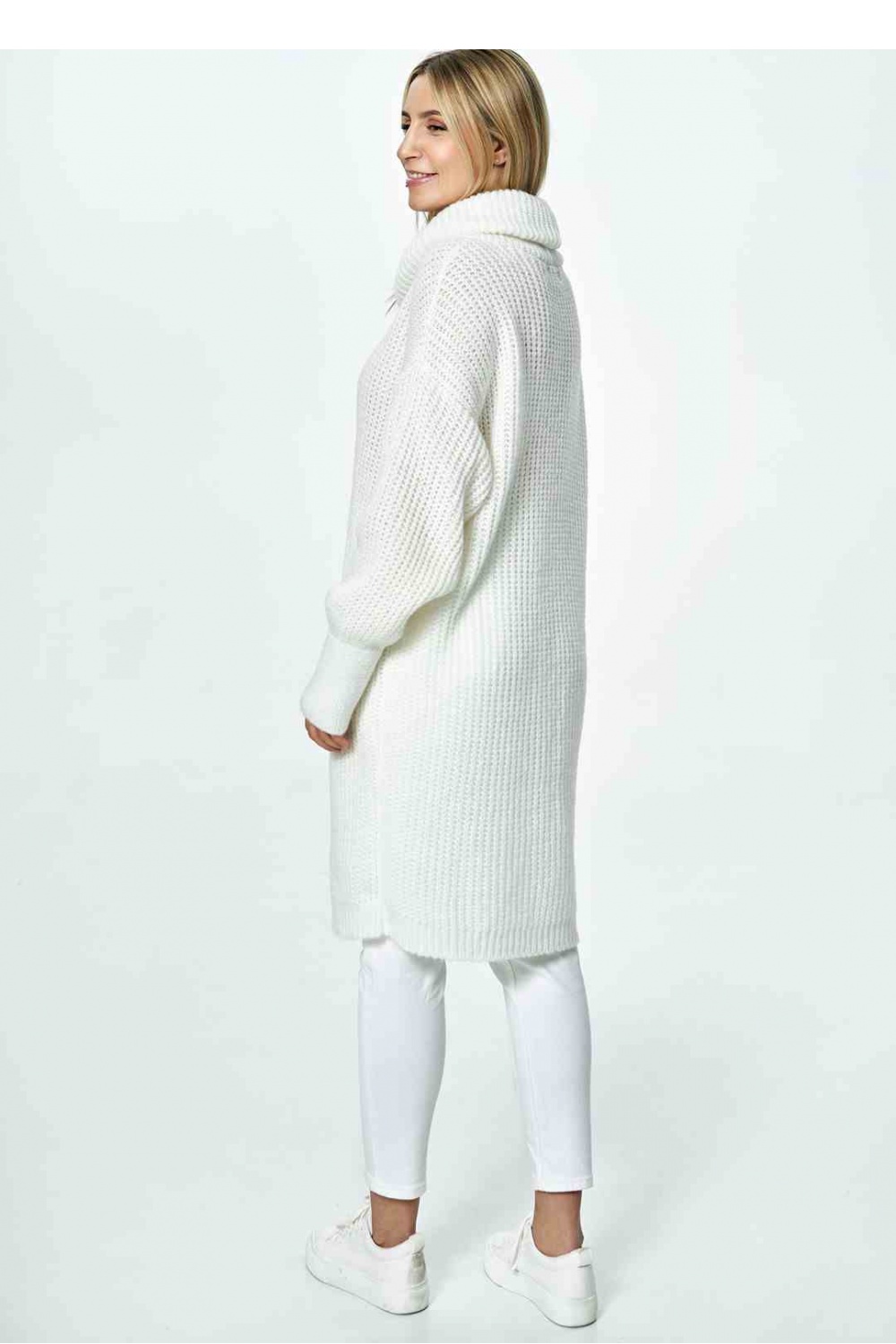 Sweter Damski Model M890 Ecru - Figl172205 - Beżowy - obrazek 3