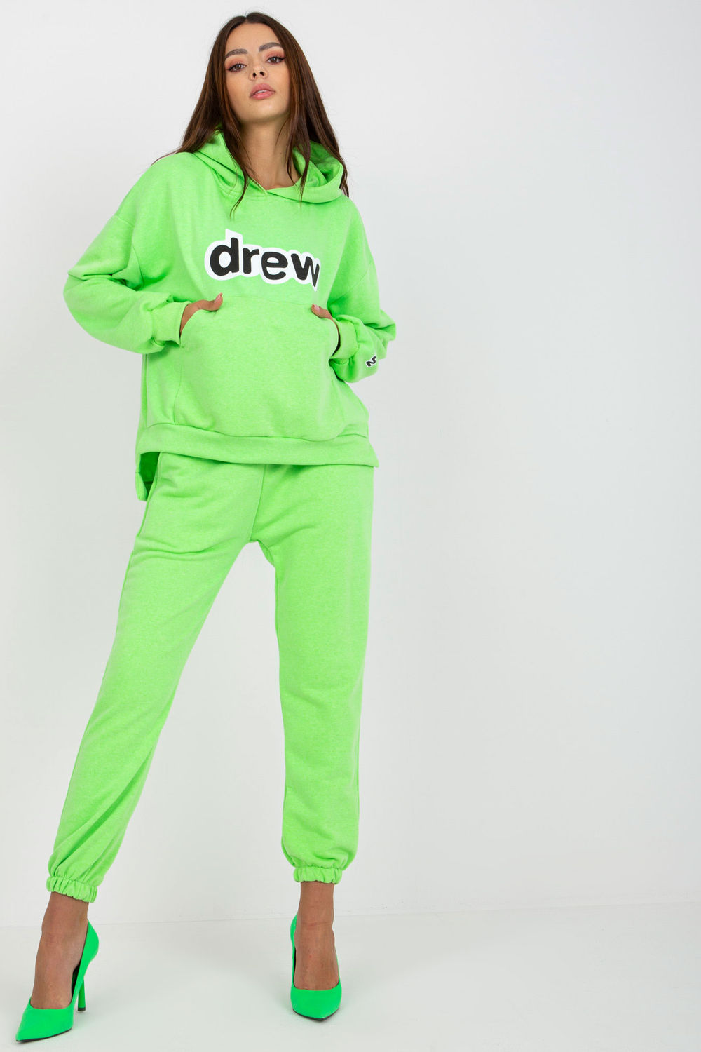 Spodnie Komplet Model EM-KMPL-727.05X Fluo Green - Ex Moda172649 - Zielony
