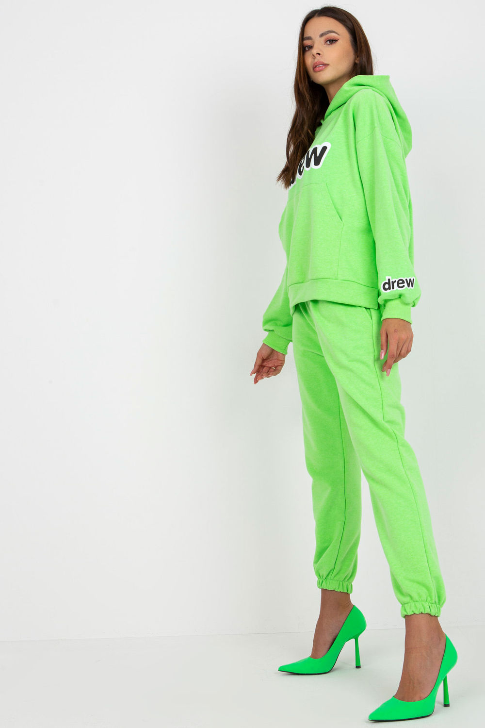 Spodnie Komplet Model EM-KMPL-727.05X Fluo Green - Ex Moda172649 - Zielony - obrazek 3
