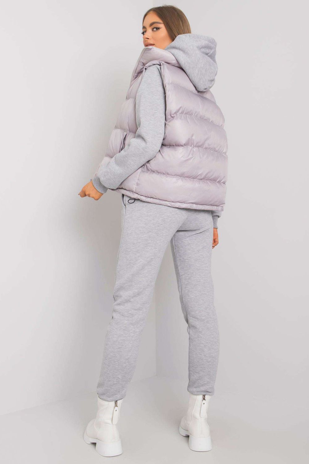 Spodnie Komplet Model EM-KMPL-645.98P Grey - Ex Moda172657 - Szary - obrazek 3