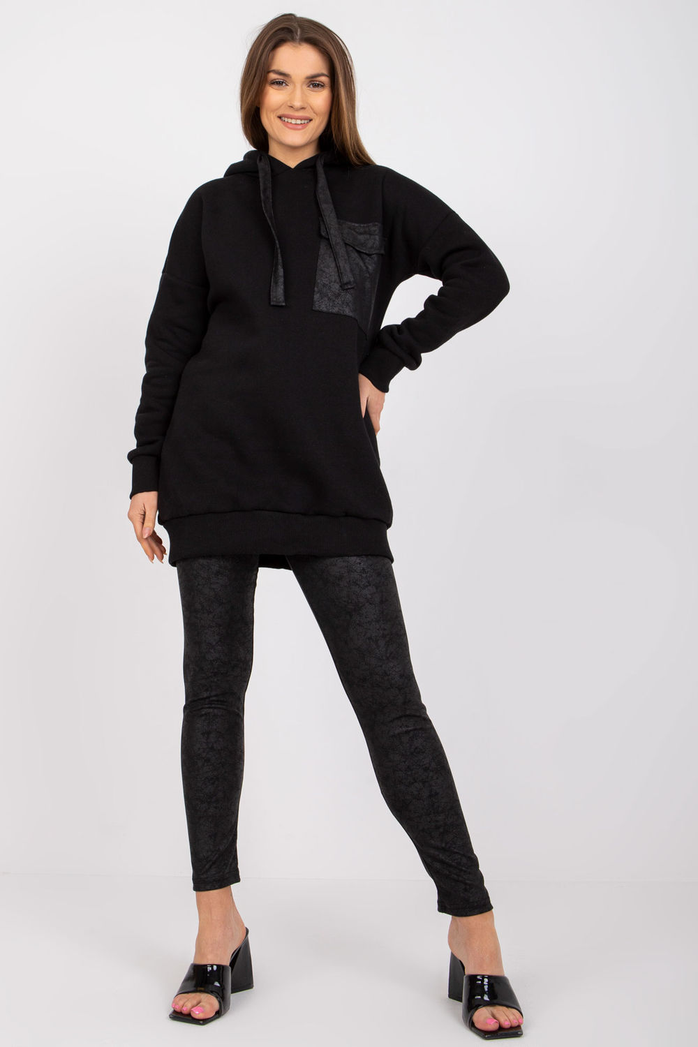 Spodnie Komplet Model EM-KMPL-615.33 Black - Ex Moda172665 - Czarny