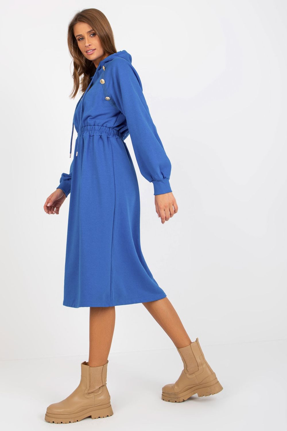 Sukienka Model RV-SK-8336.12P Dark Blue - Relevance173393 - Niebieski - obrazek 2