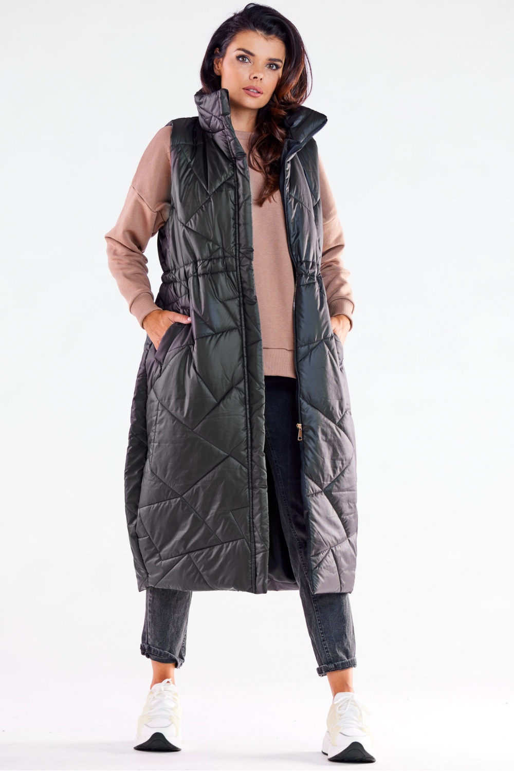 Kamizelka Model A544 Black - awama173870 - Czarny