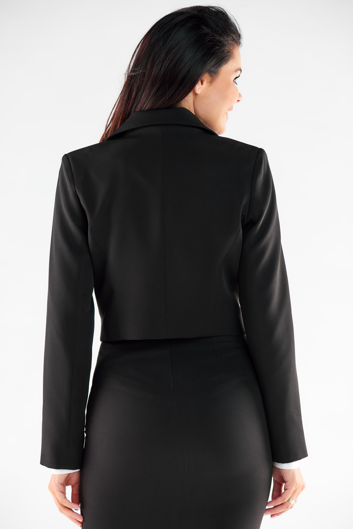 Żakiet Model A529 Black - awama173908 - Czarny - obrazek 3