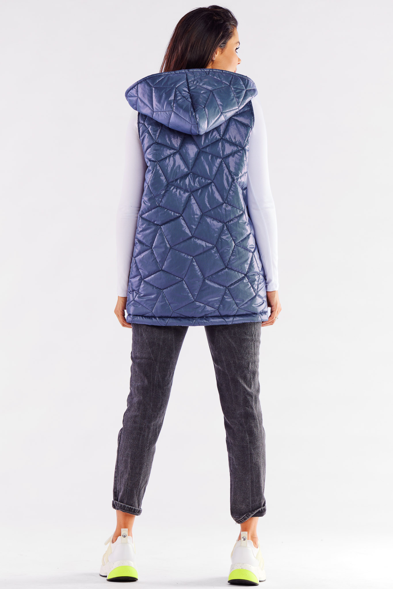 Kamizelka Model A539 Navy - awama173884 - Granatowy - obrazek 3