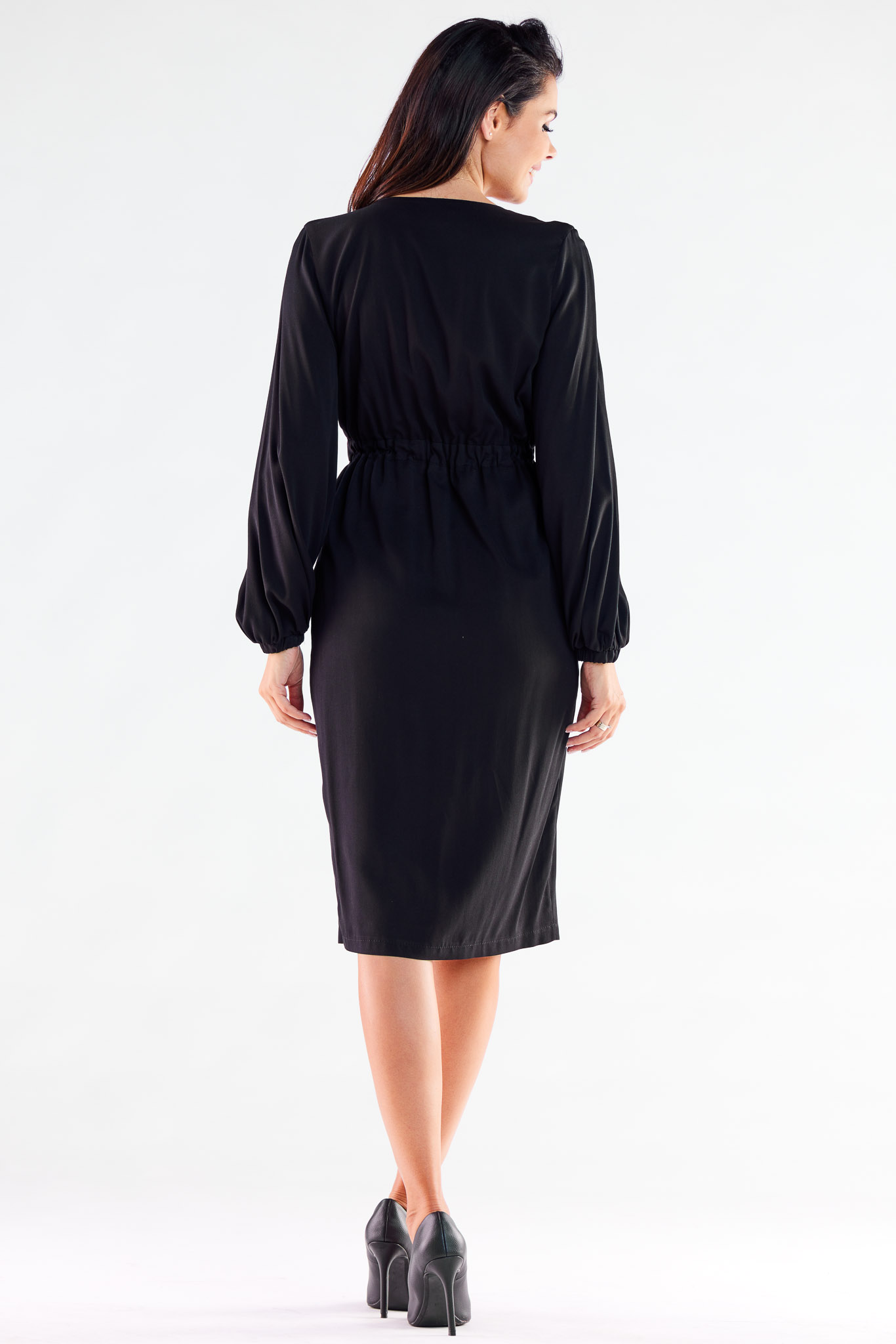 Sukienka Model A523 Black - awama173929 - Czarny - obrazek 3