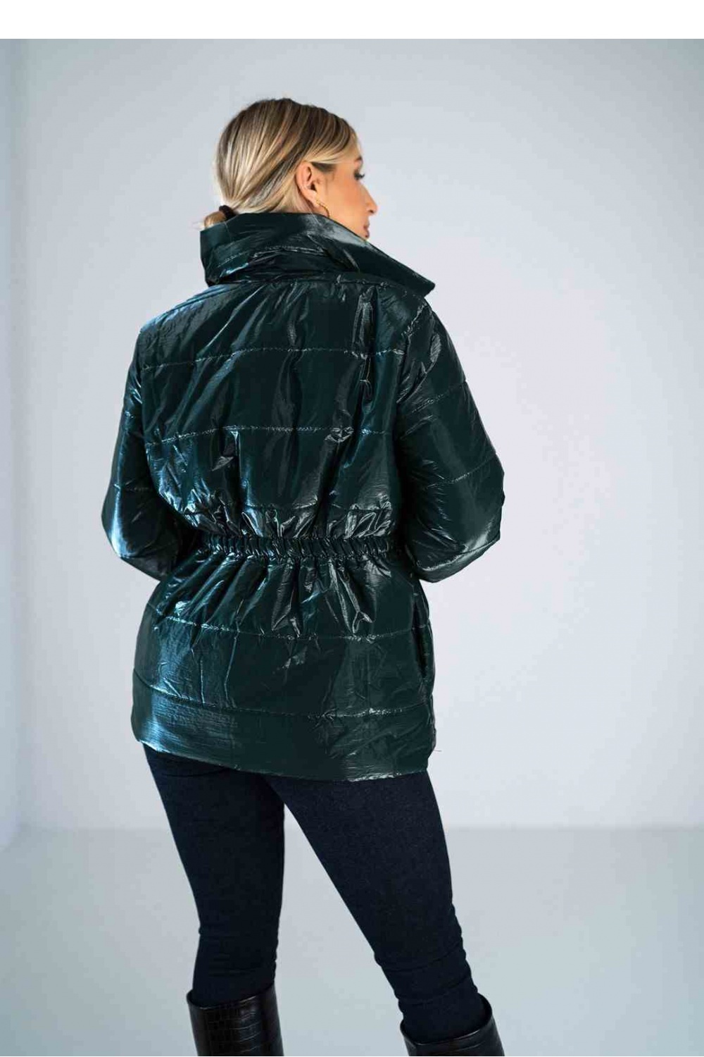 Kurtka Damska Model M933 Green - Figl174065 - Zielony - obrazek 3