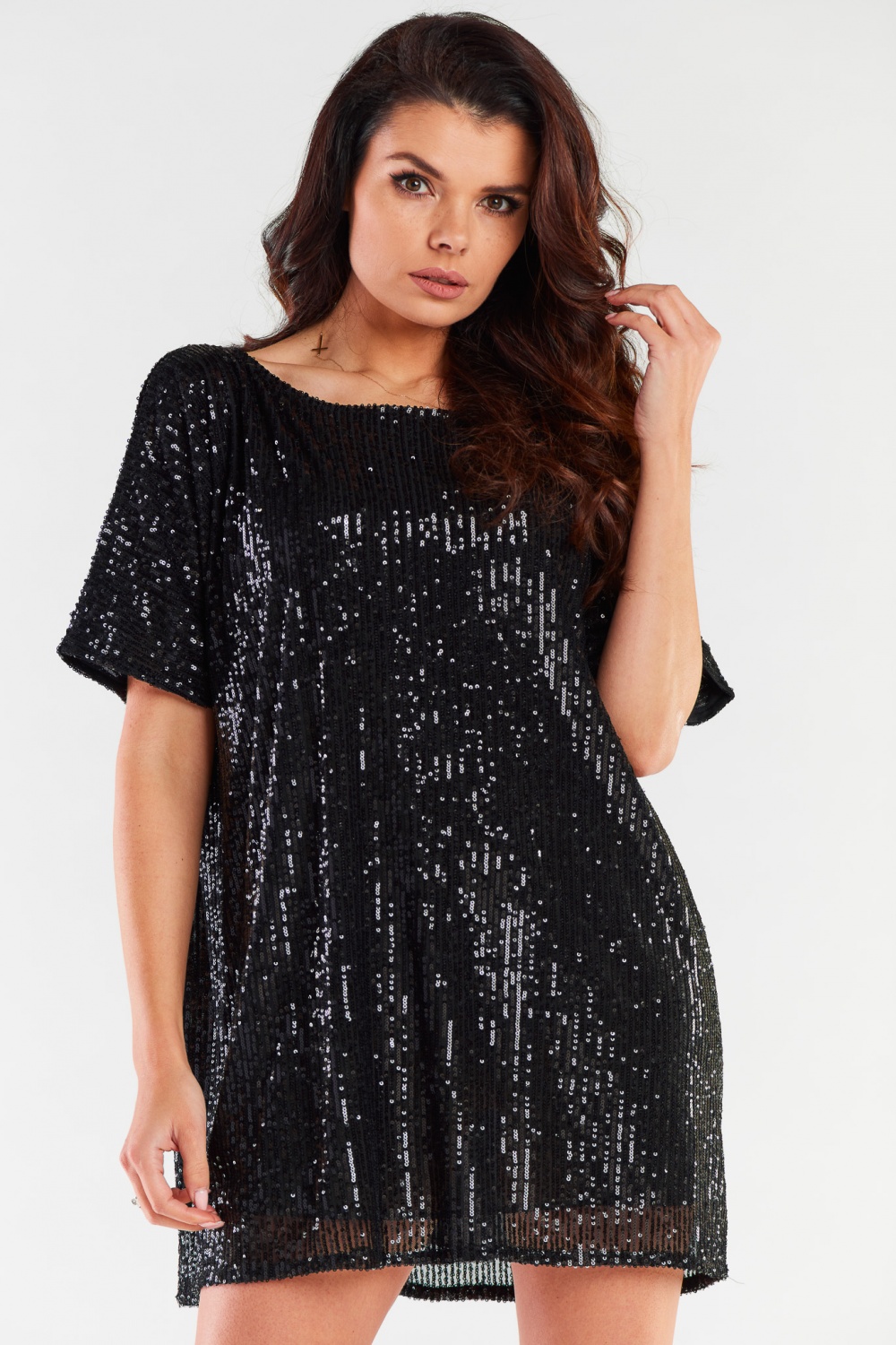 Sukienka Model A483 Black - awama174310 - Czarny