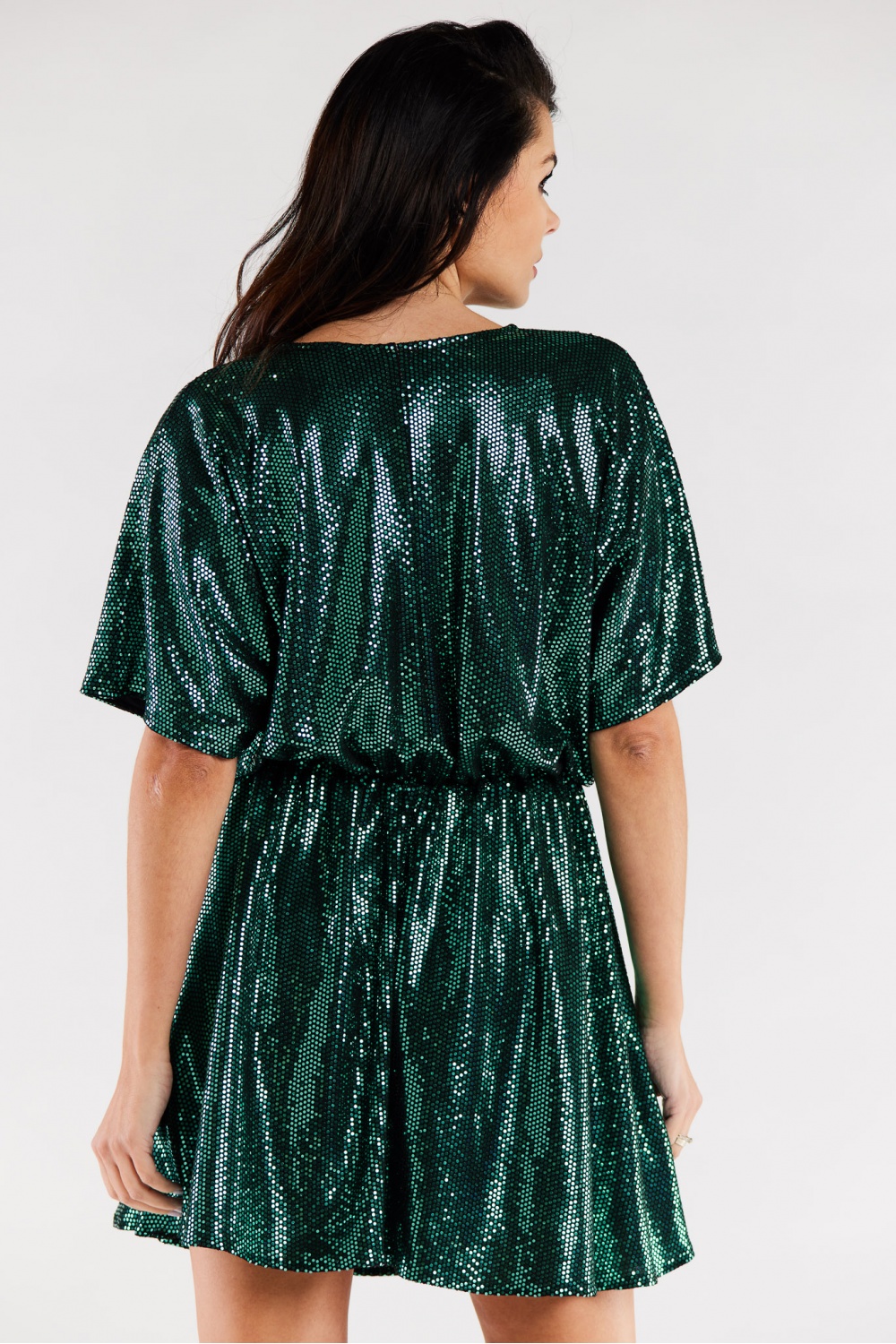 Sukienka Model A561 Green Dots - awama174332 - Zielony - obrazek 3