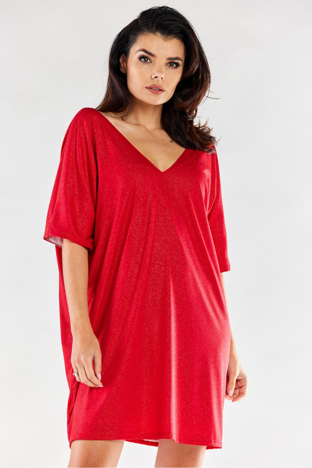 Sukienka Model A557 Red - awama174338 - Czerwony