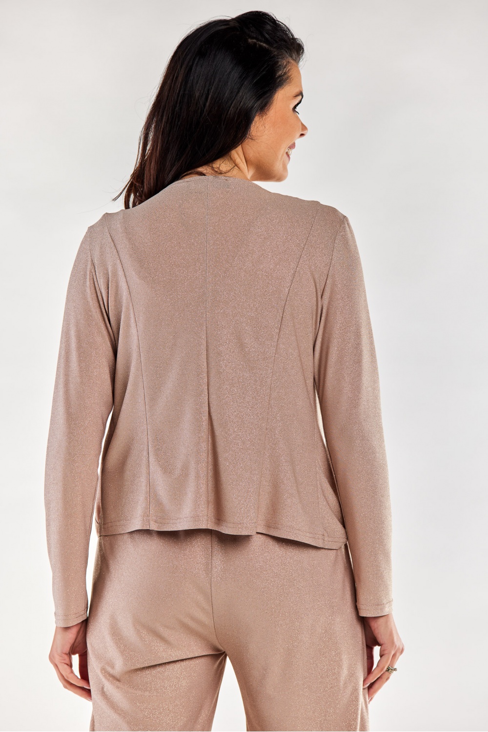 Żakiet Model A559 Beige - awama174363 - Beżowy - obrazek 3