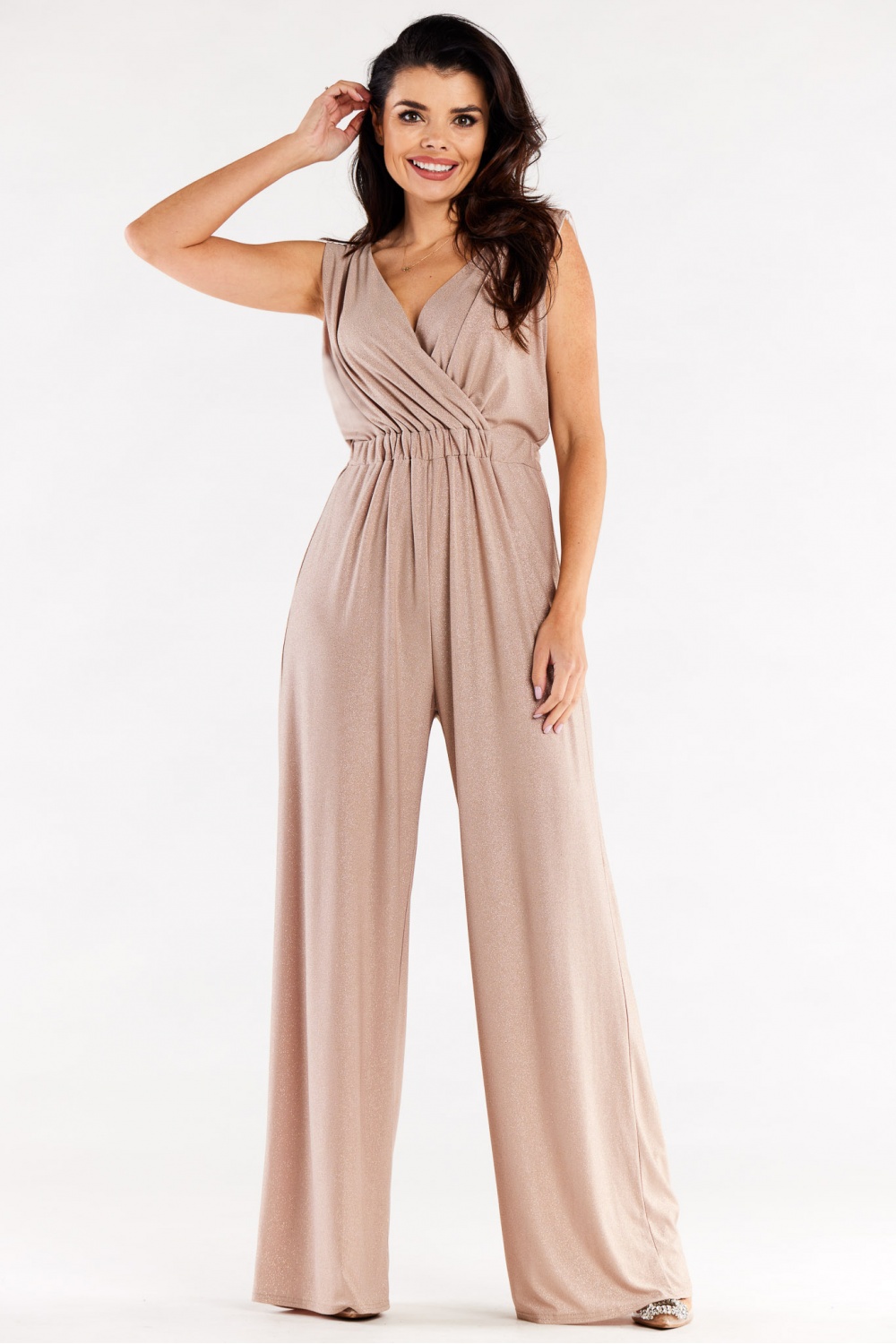 Kombinezon Model A552 Beige - awama174376 - Beżowy