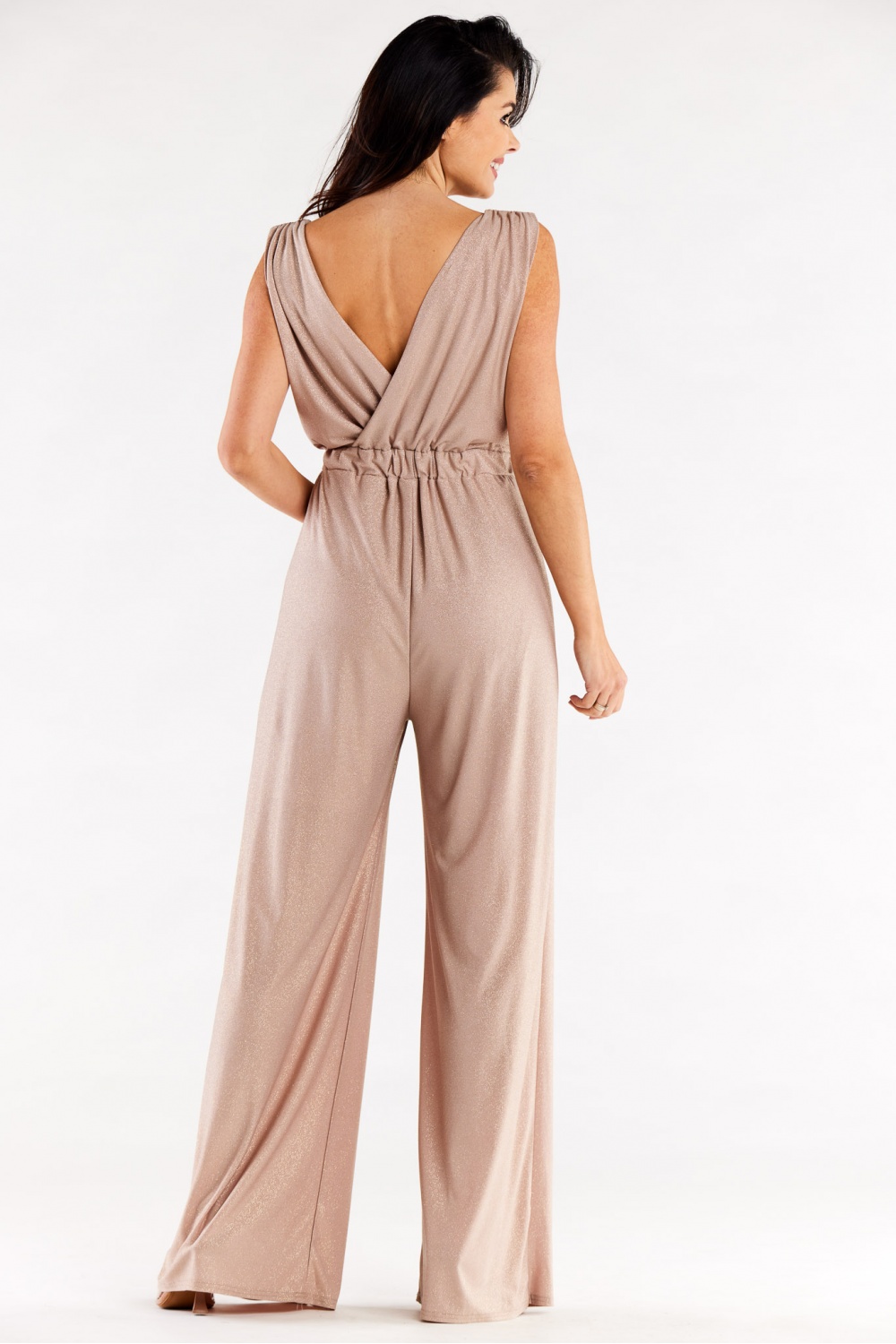 Kombinezon Model A552 Beige - awama174376 - Beżowy - obrazek 3