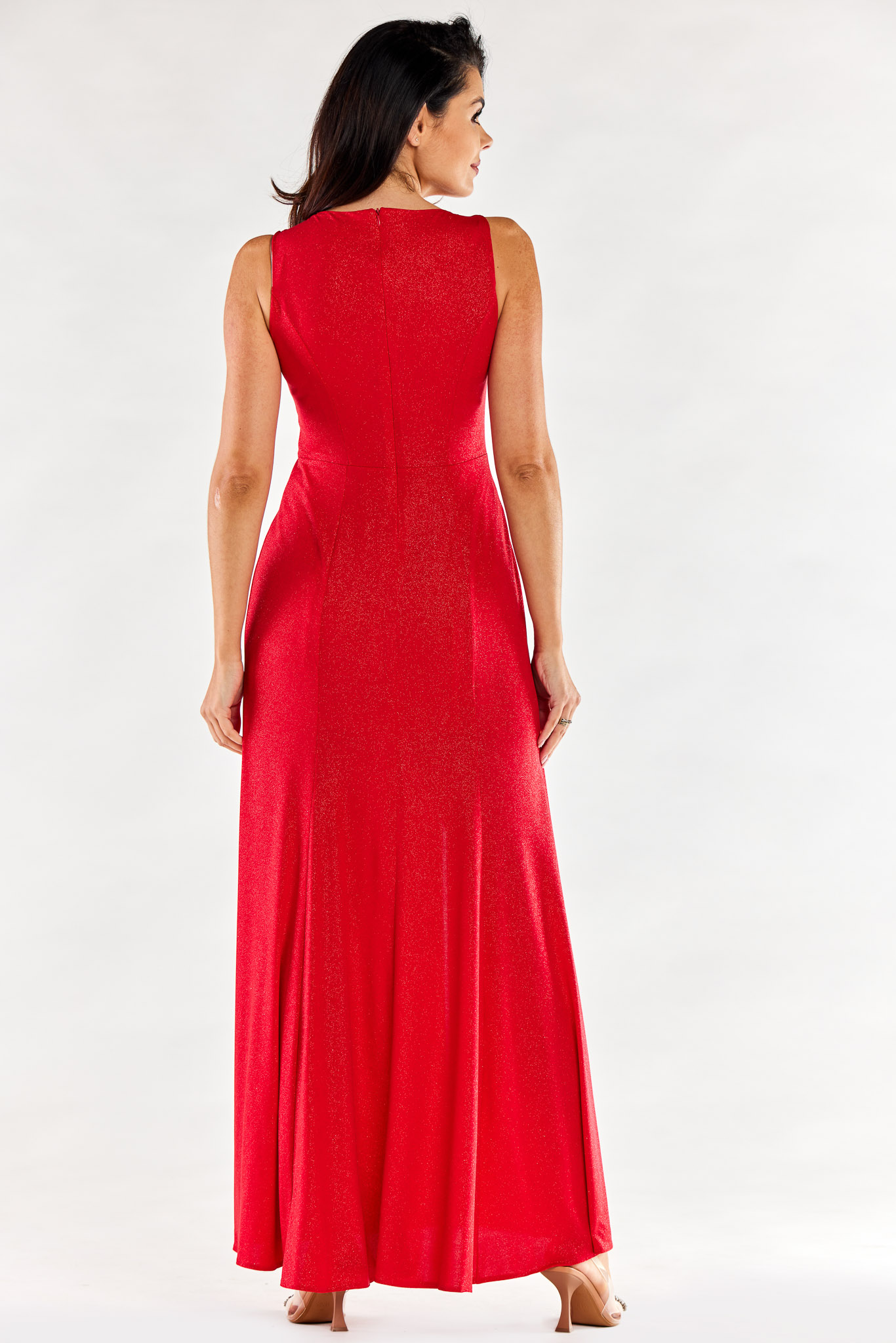 Sukienka Model A549 Red - awama174383 - Czerwony - obrazek 3