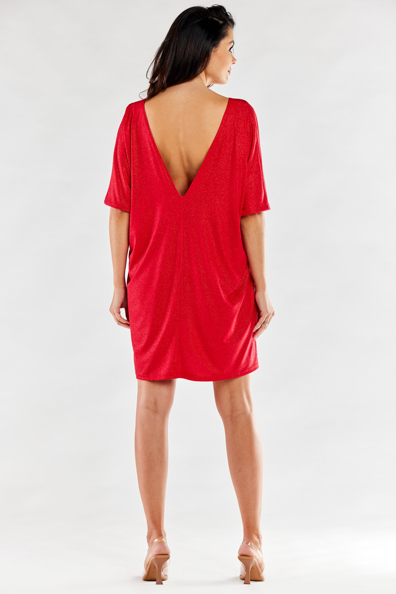 Sukienka Model A557 Red - awama174338 - Czerwony - obrazek 3
