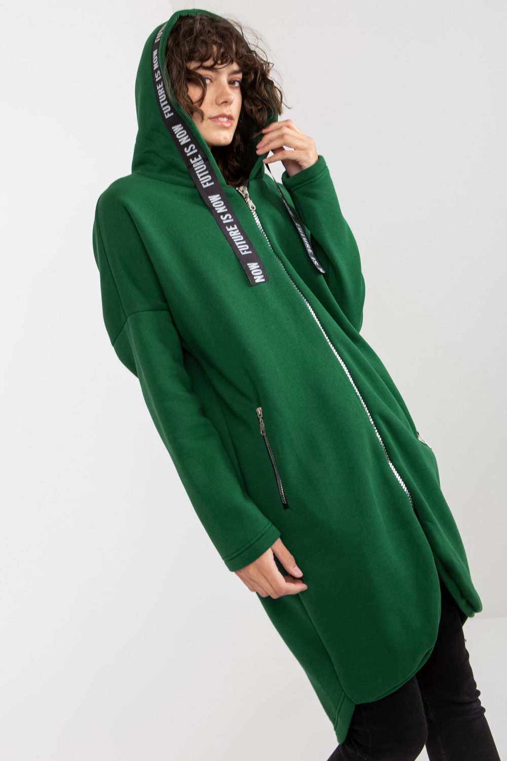 Bluza Damska Model RV-BL-6683.00P Dark Green - Relevance174827 - Zielony