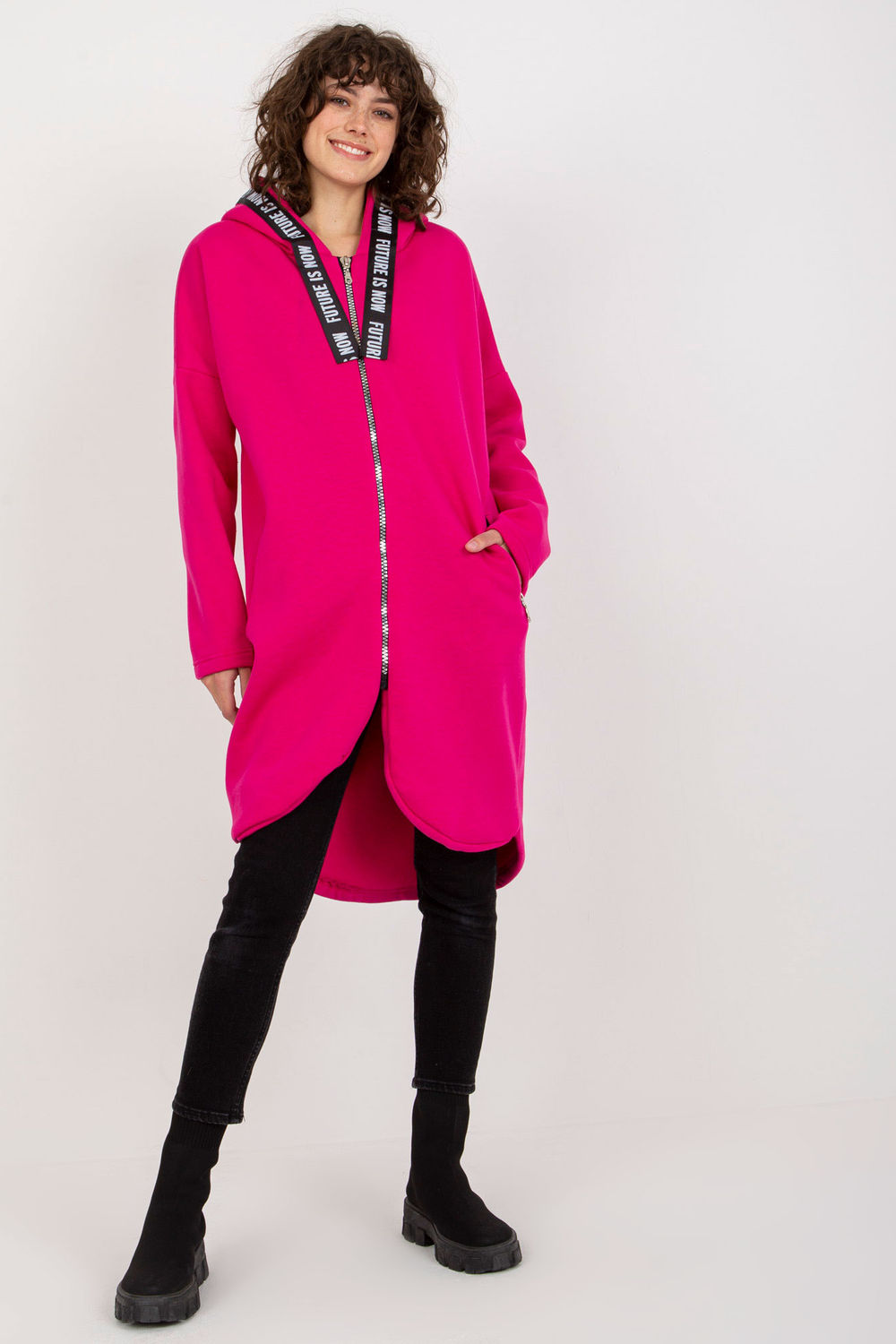 Bluza Damska Model RV-BL-6683.00P Fuksja - Relevance174828 - Różowy