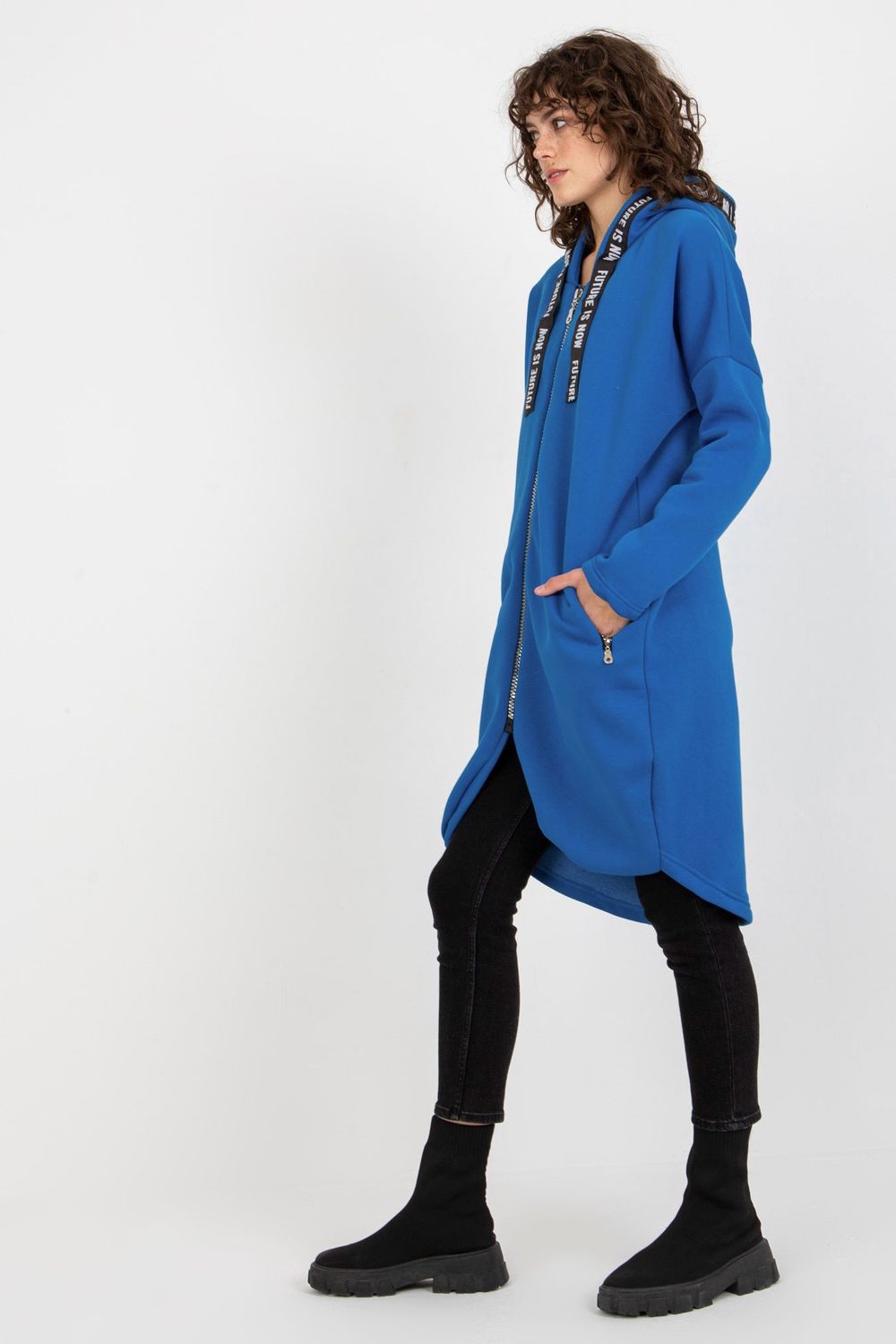 Bluza Damska Model RV-BL-6683.00P Dark Blue - Relevance174833 - Niebieski - obrazek 2