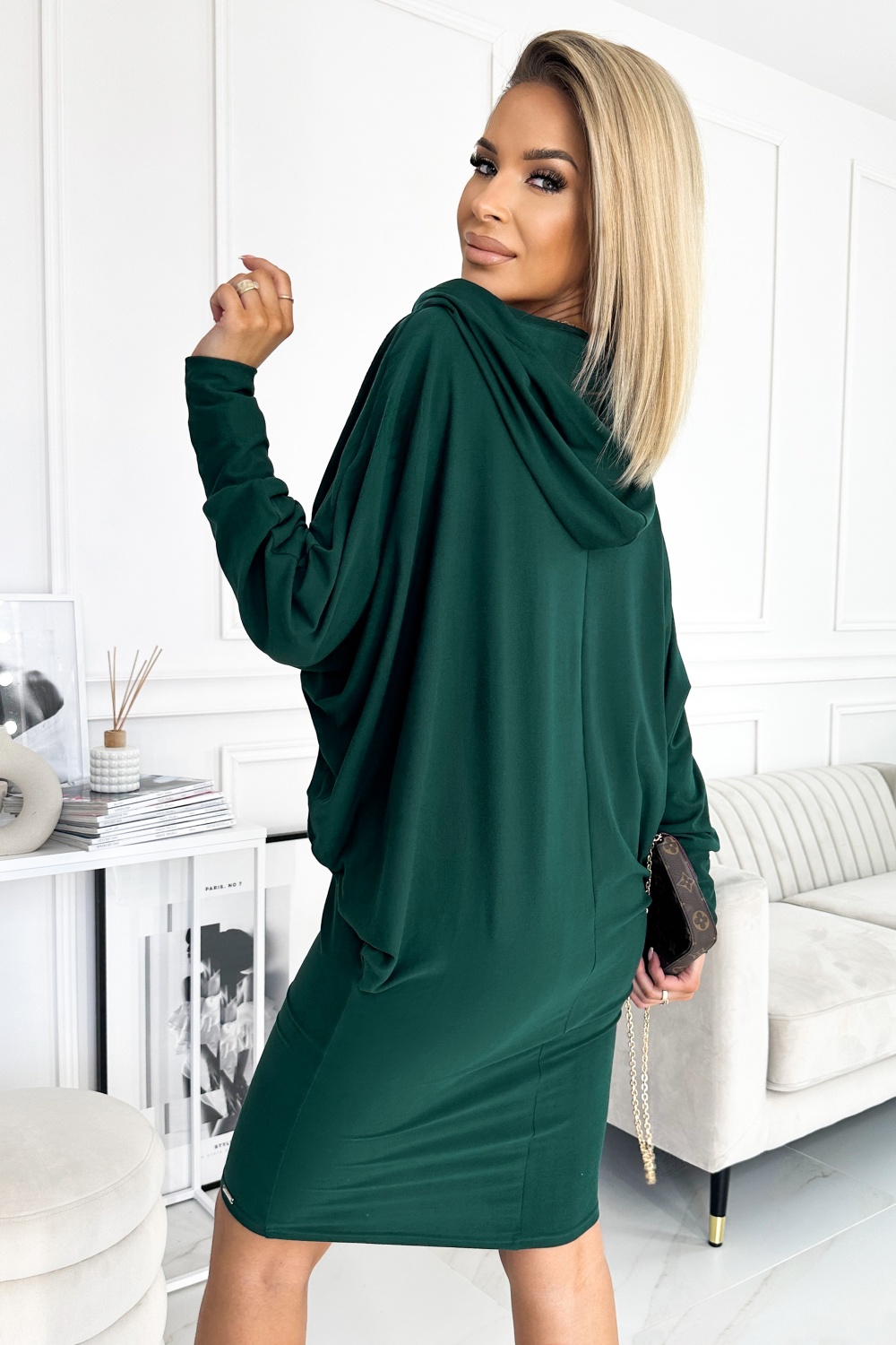 Sukienka Model 400-1 Green - Numoco175013 - Zielony - obrazek 3