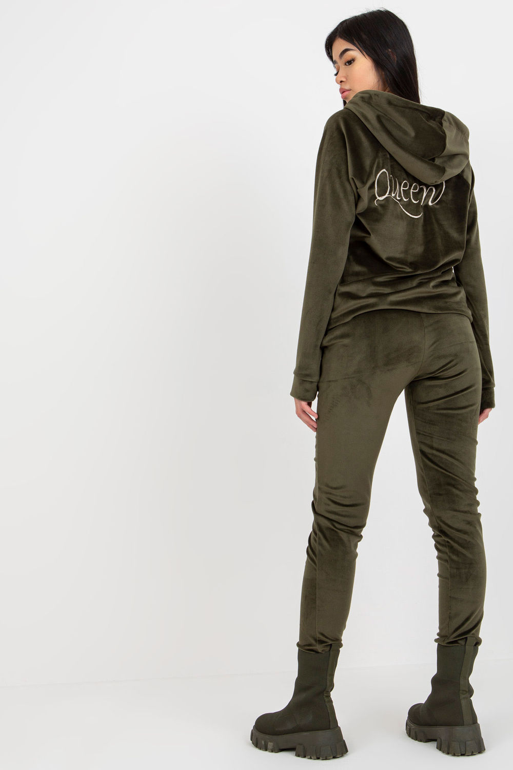 Spodnie Komplet Model RV-KMPL-8443.98P Khaki - Relevance175177 - Zielony - obrazek 3