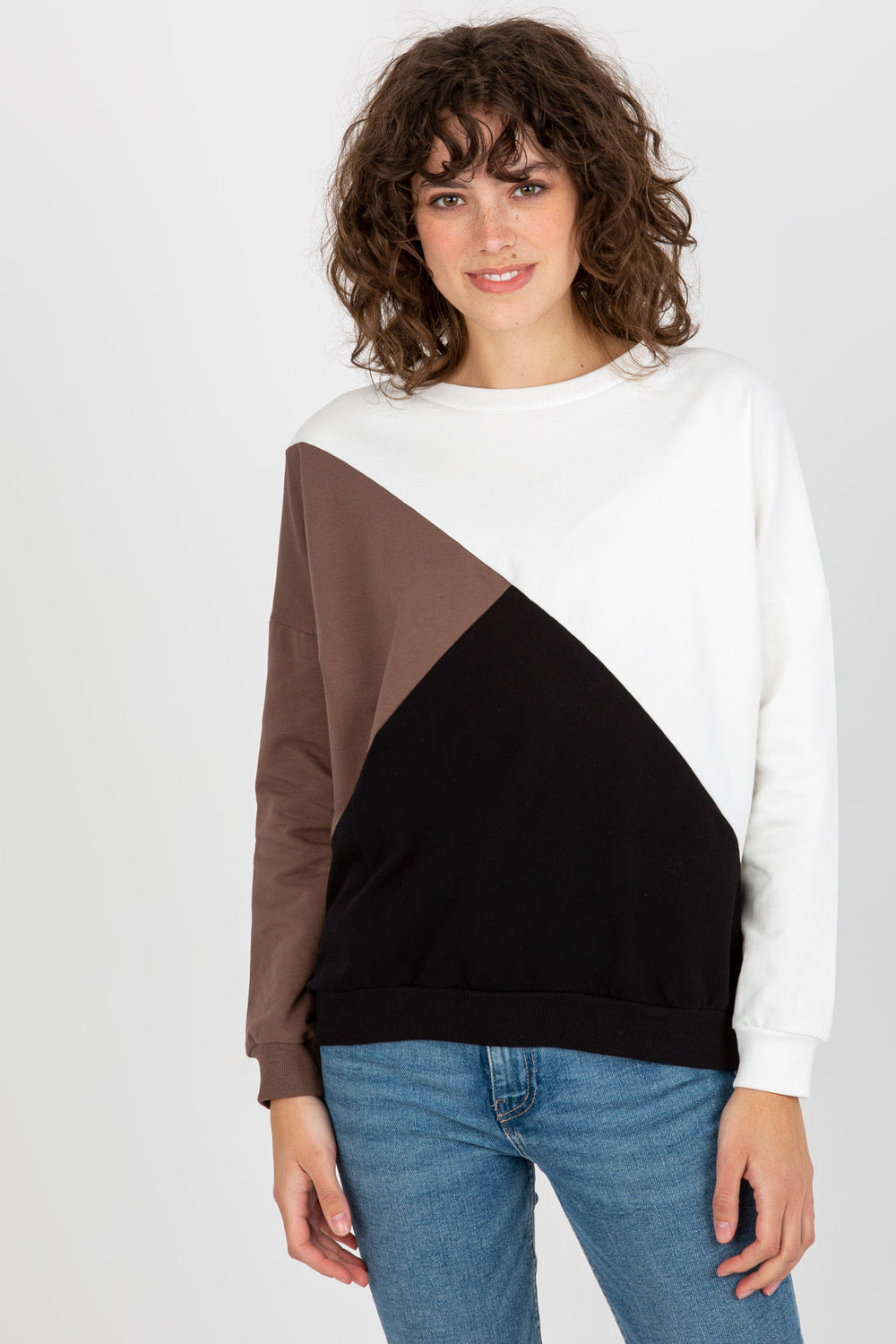 Bluza Damska Model RV-BL-8463.41P White/Black - Relevance175191 - Czarny