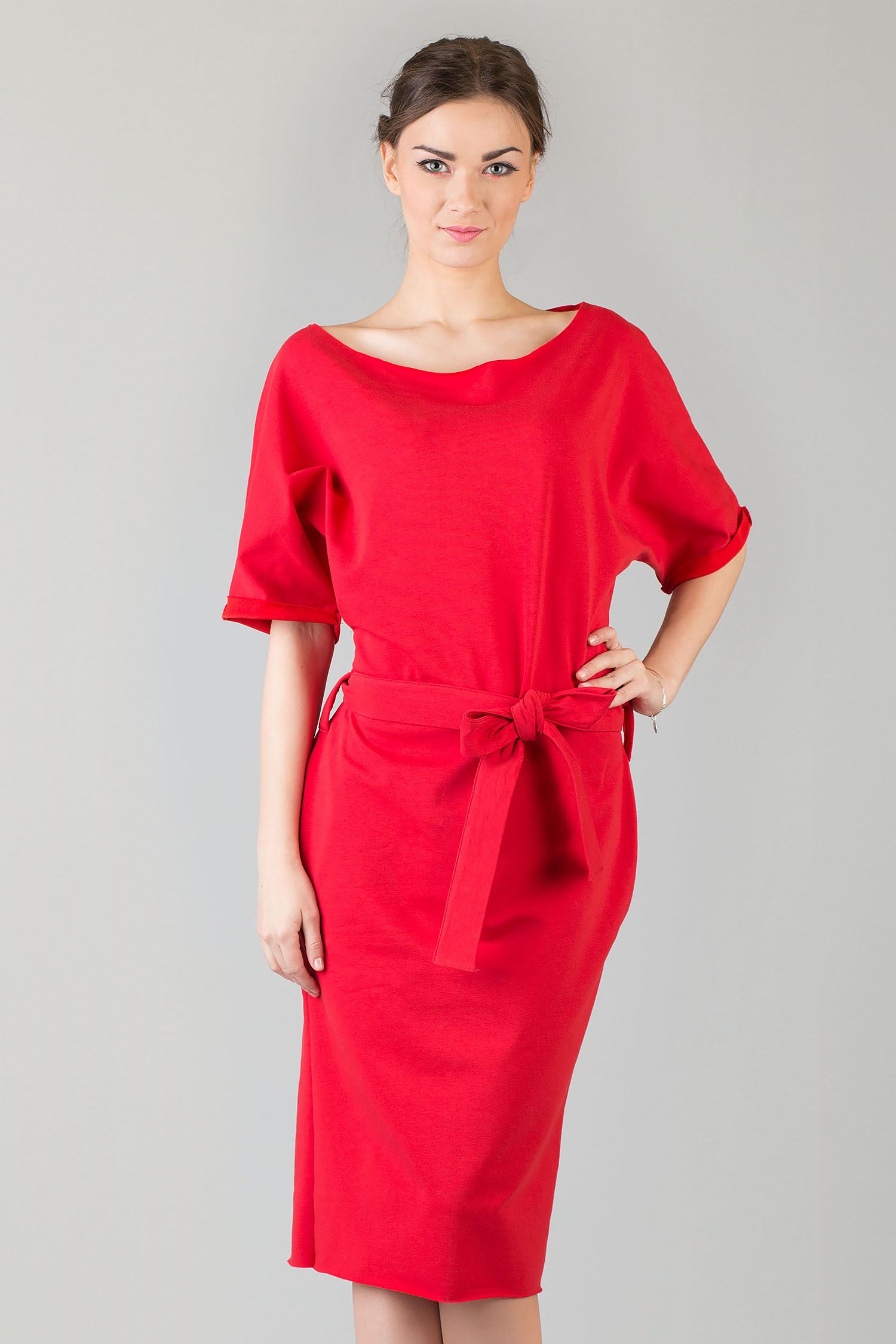 Sukienka Aleksandra 5 Red - Tessita42696 - Czerwony
