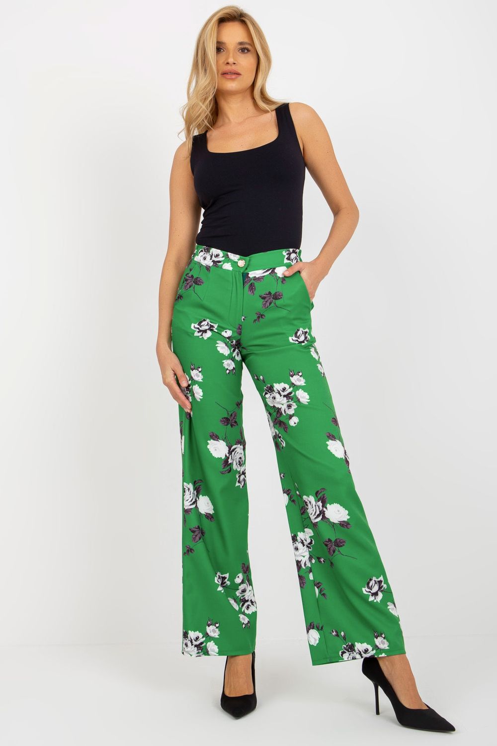 Spodnie Damskie Model LK-SP-508919.87P Green - Lakerta175966 - Zielony