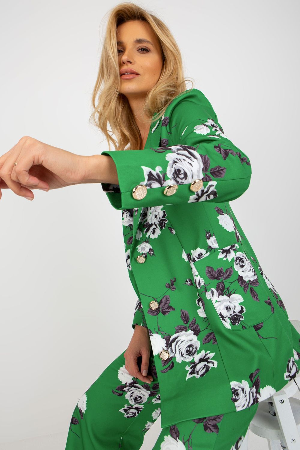 Marynarka Model LK-MA-508918.18P Green - Lakerta175967 - Zielony - obrazek 2