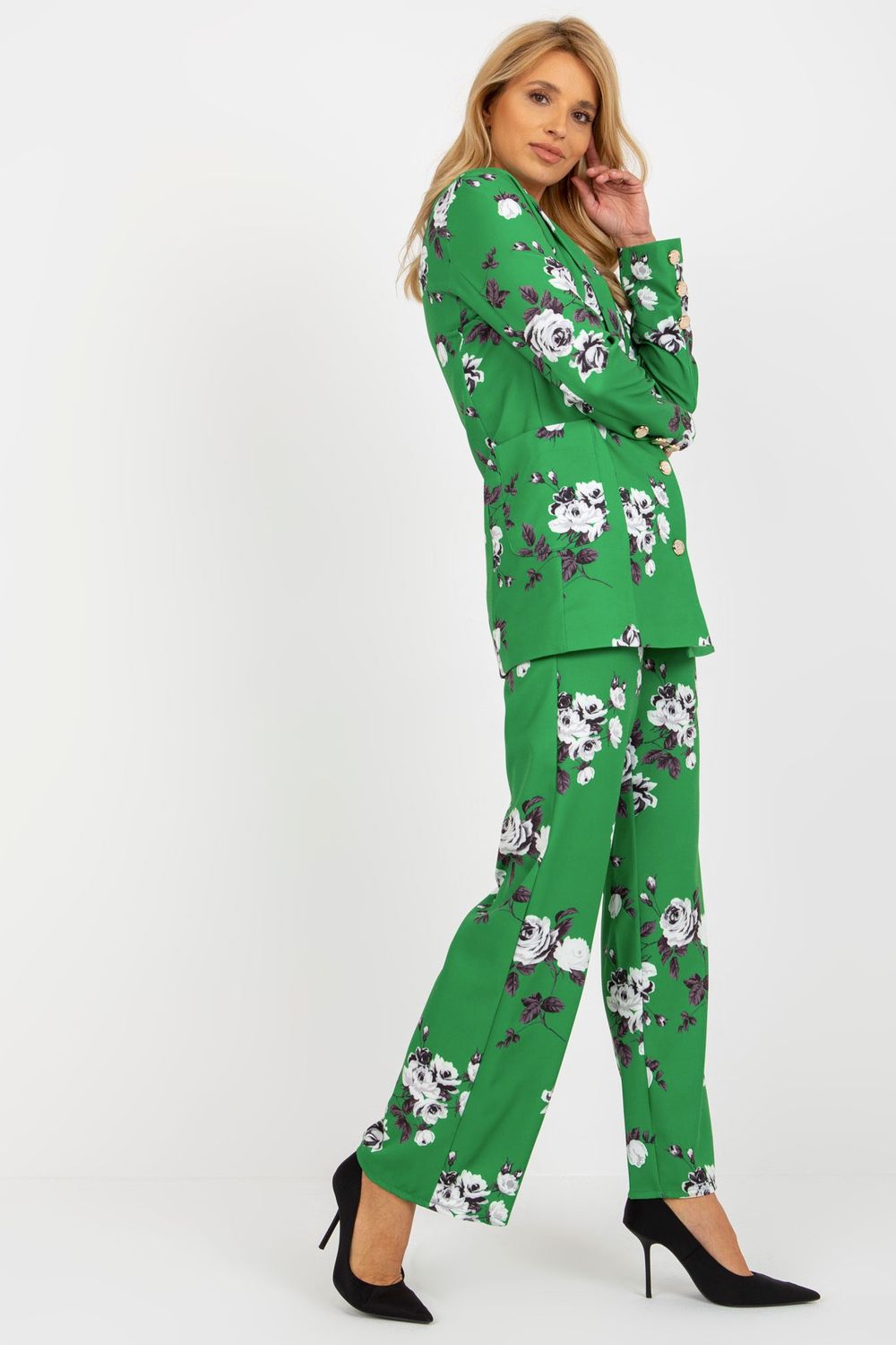 Marynarka Model LK-MA-508918.18P Green - Lakerta175967 - Zielony - obrazek 4