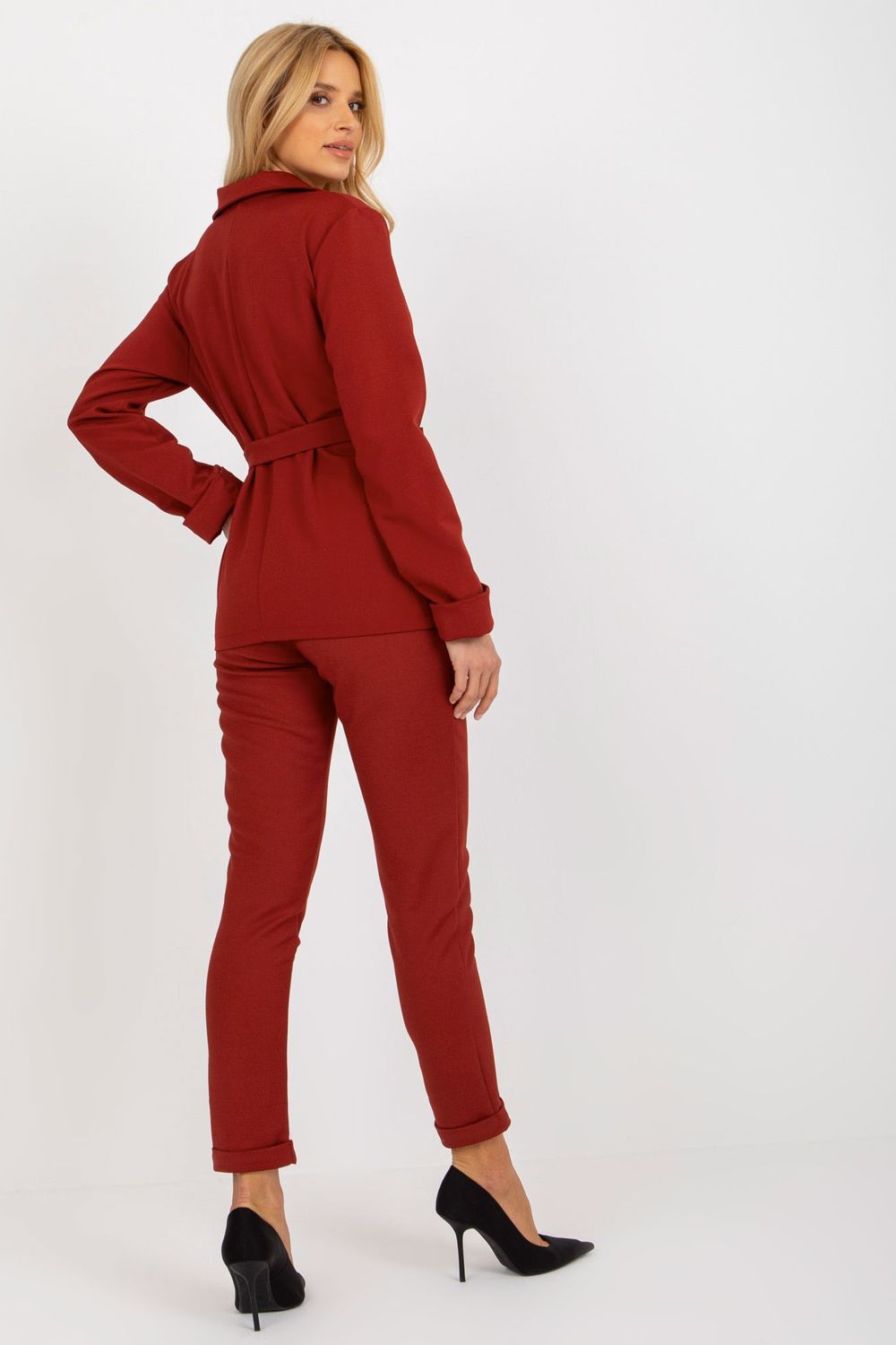 Marynarka Model LK-MA-507798.51P Bordo - Lakerta175969 - Czerwony - obrazek 3