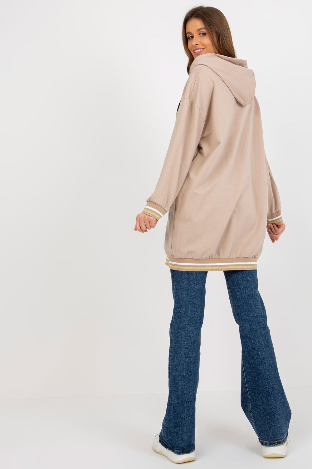 Bluza Damska Model RV-BL-8149.91P Beige - Relevance176360 - Beżowy - obrazek 3