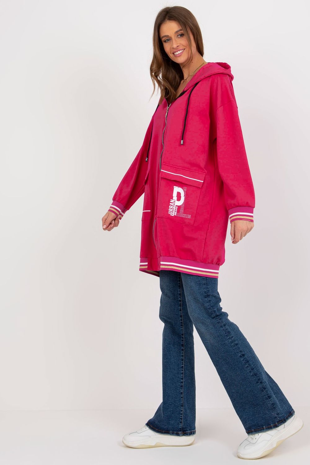 Bluza Damska Model RV-BL-8149.91P Fuksja - Relevance176362 - Różowy - obrazek 2