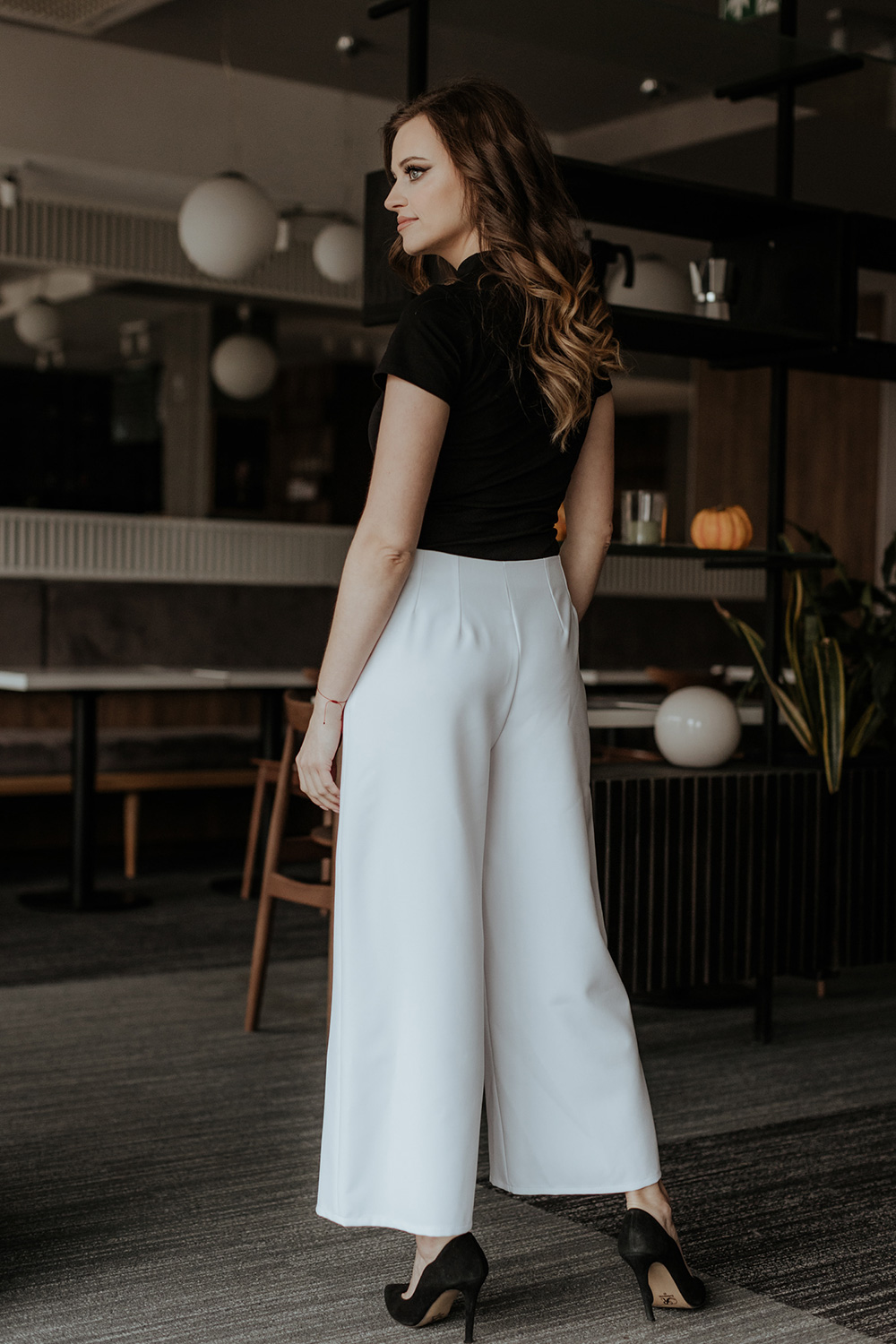 Spodnie Damskie Model T375/1 White - Tessita176702 - Biały - obrazek 2