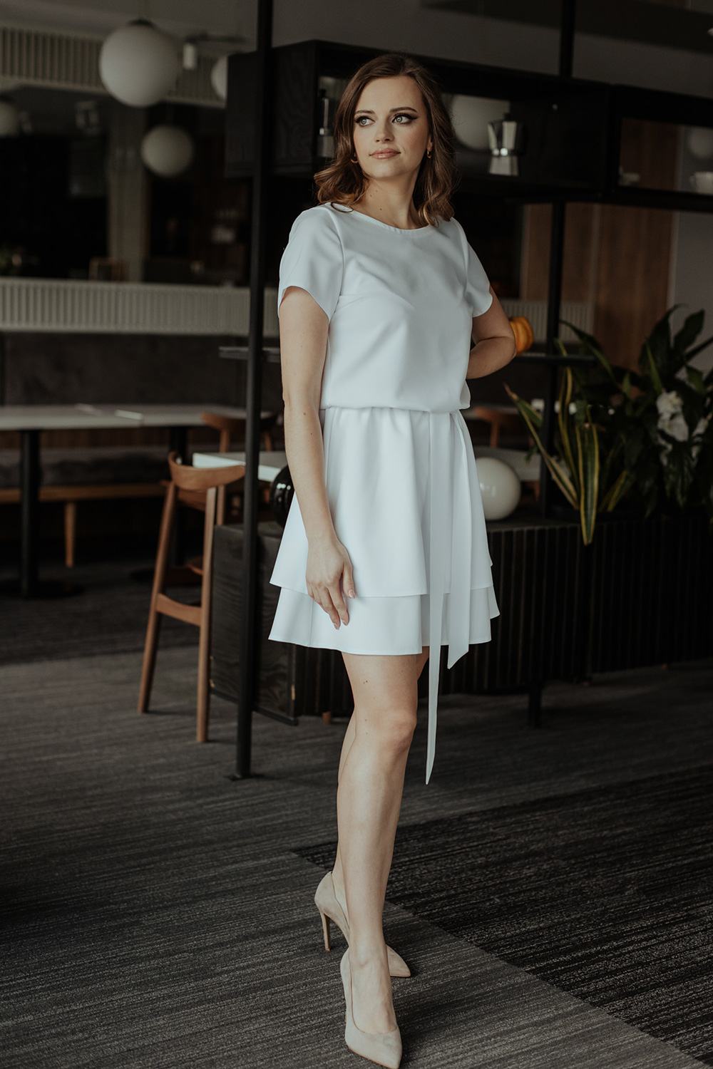 Sukienka Model T374/1 White - Tessita176707 - Biały - obrazek 2