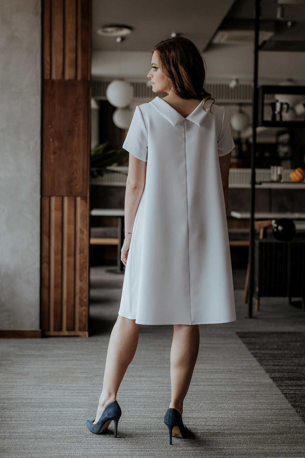 Sukienka Model T373/1 White - Tessita176712 - Biały - obrazek 3