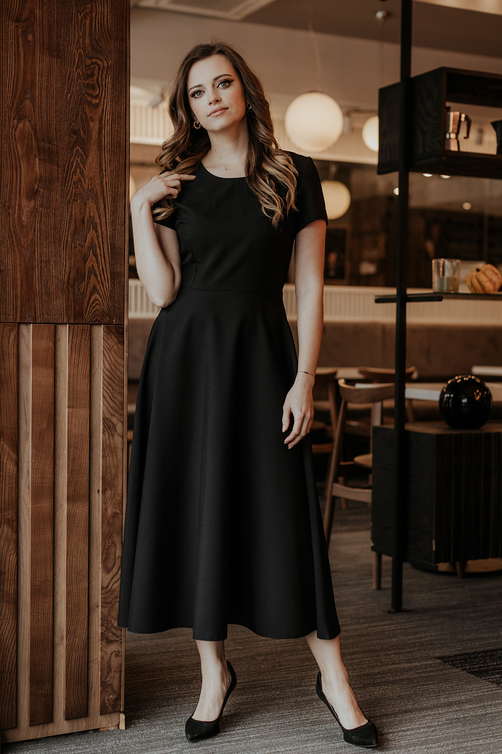 Sukienka Model T372/3 Black - Tessita176716 - Czarny