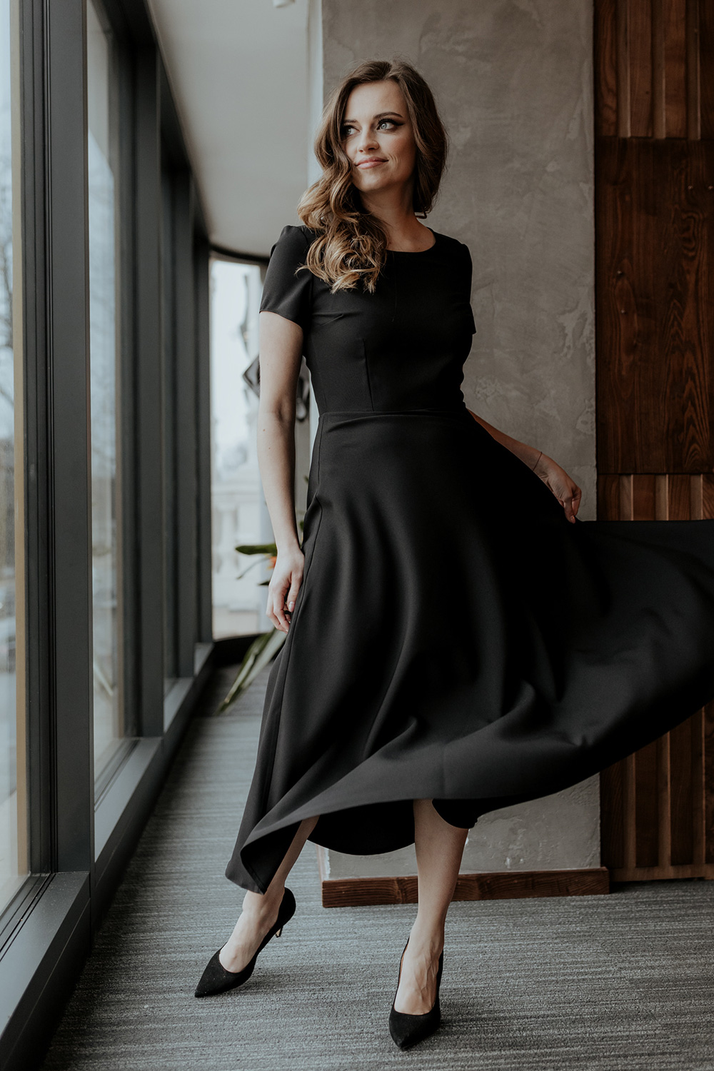 Sukienka Model T372/3 Black - Tessita176716 - Czarny - obrazek 2