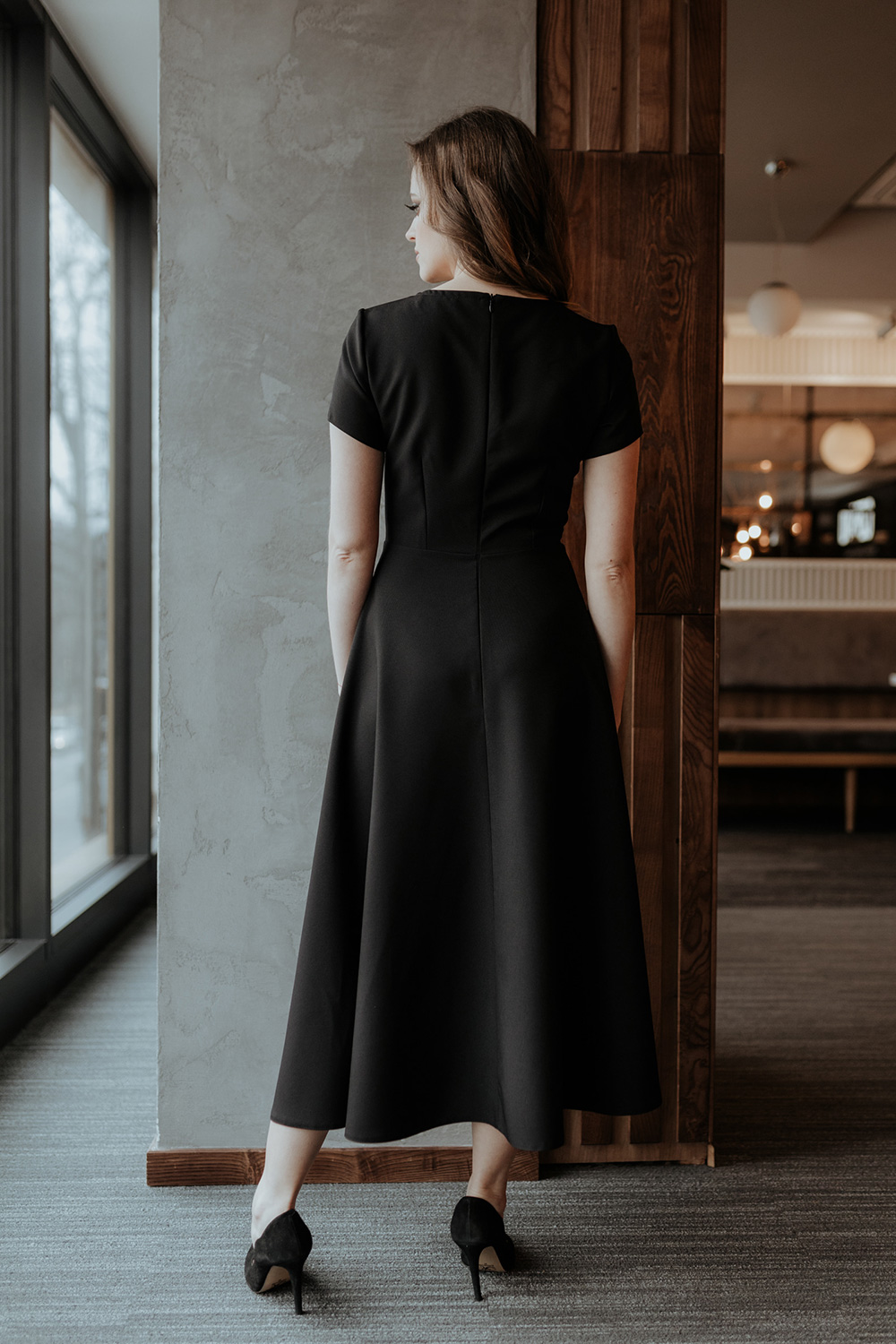 Sukienka Model T372/3 Black - Tessita176716 - Czarny - obrazek 3