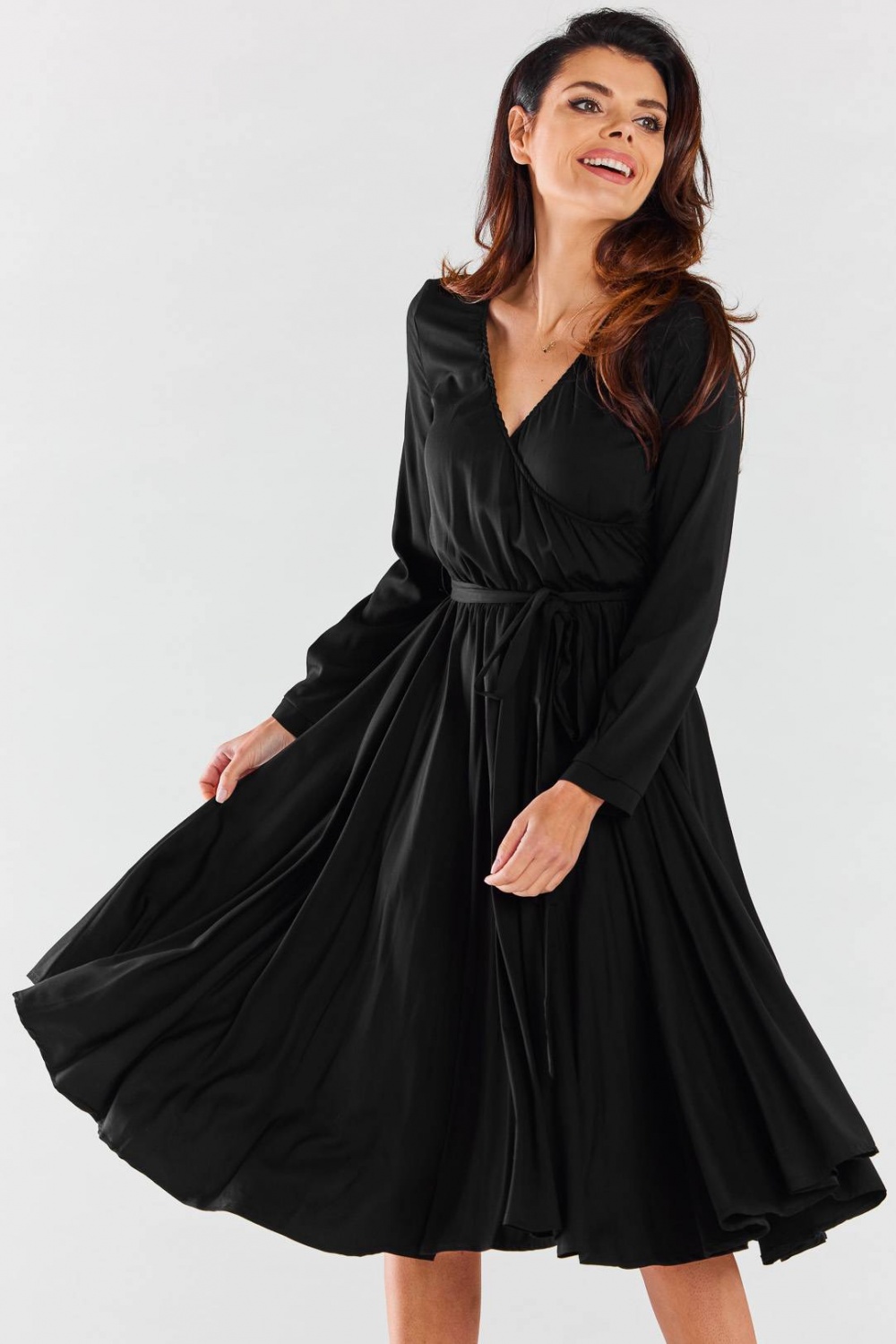 Sukienka Model A471 Black - awama176848 - Czarny
