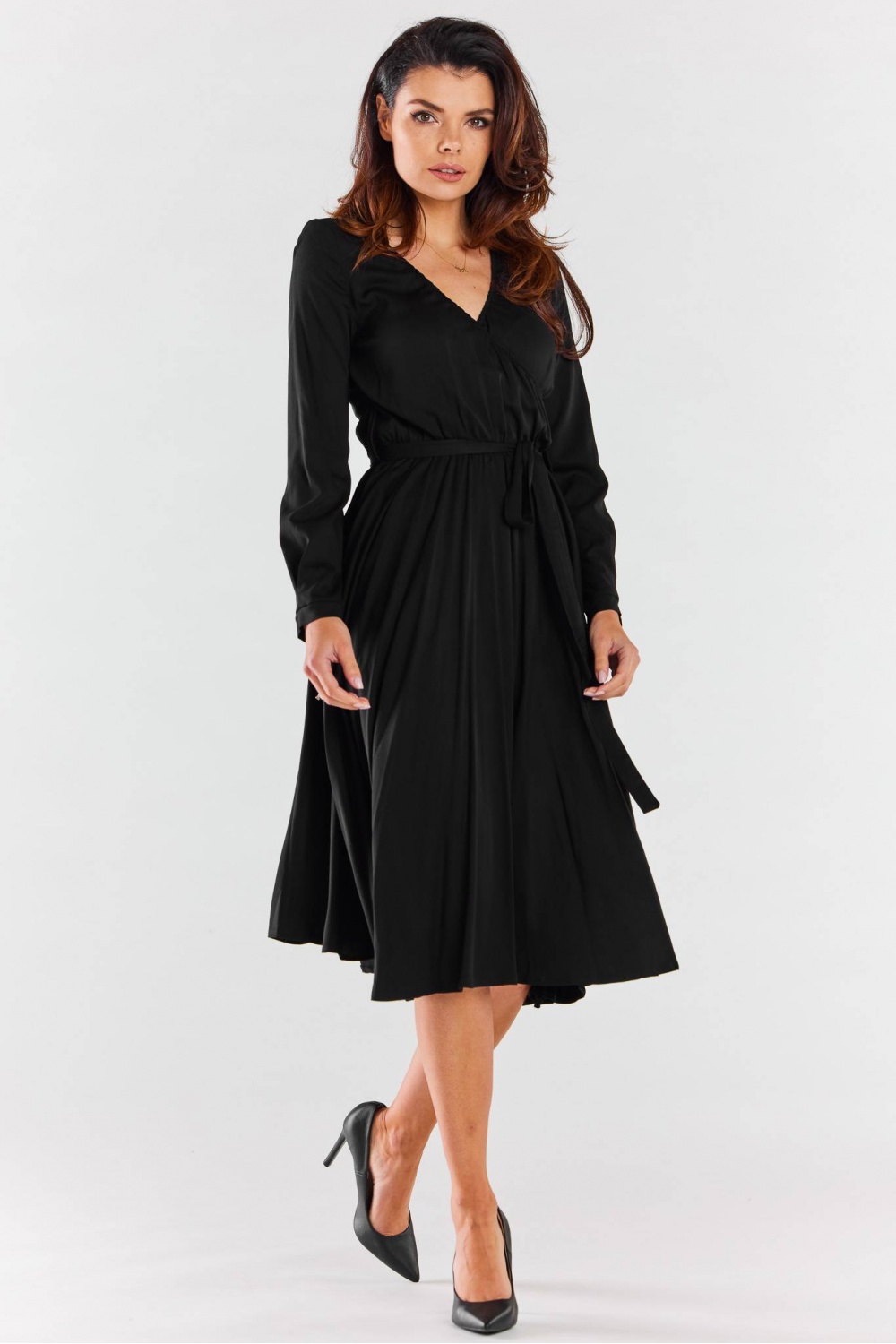 Sukienka Model A471 Black - awama176848 - Czarny - obrazek 2
