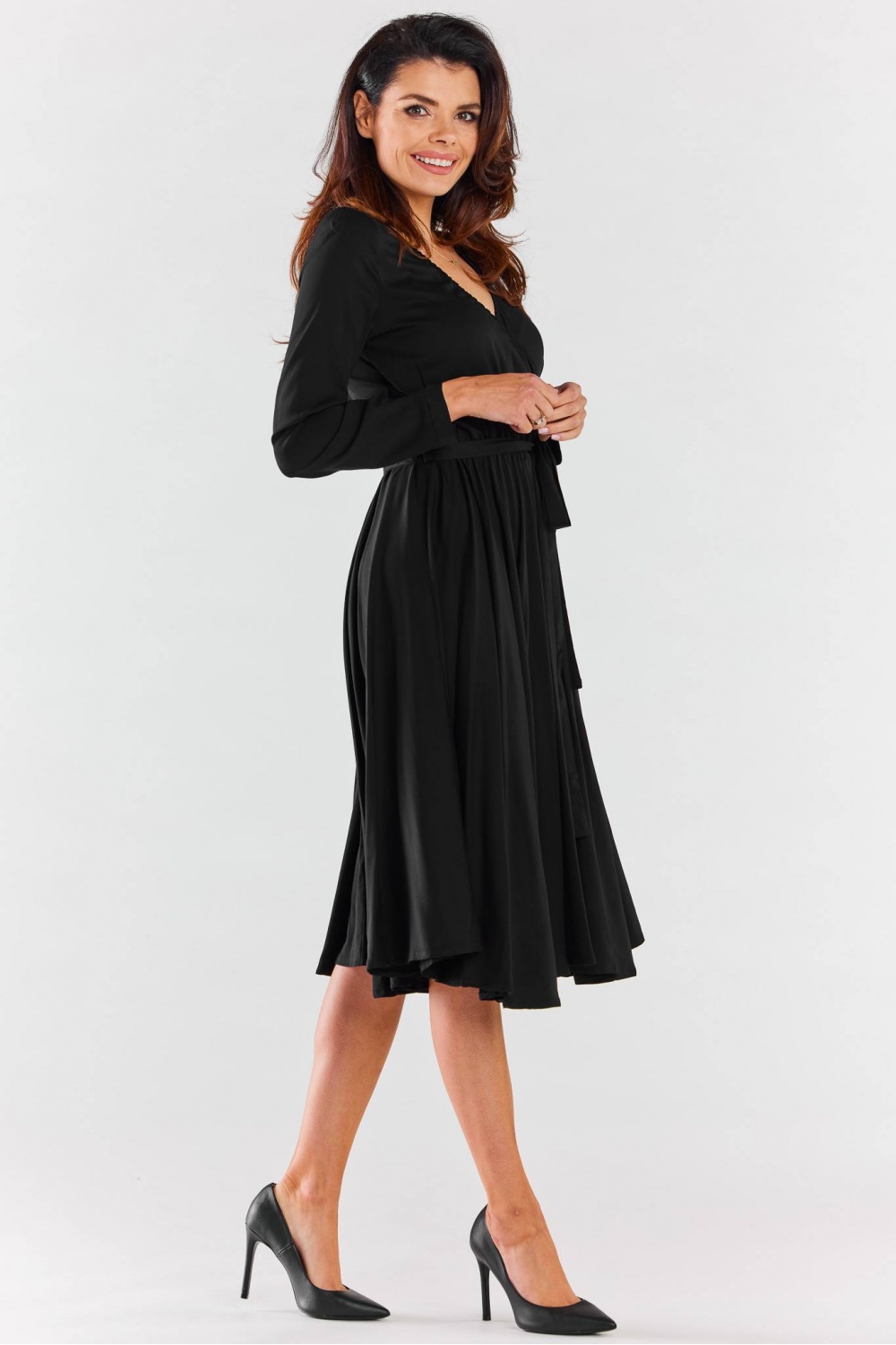 Sukienka Model A471 Black - awama176848 - Czarny - obrazek 4