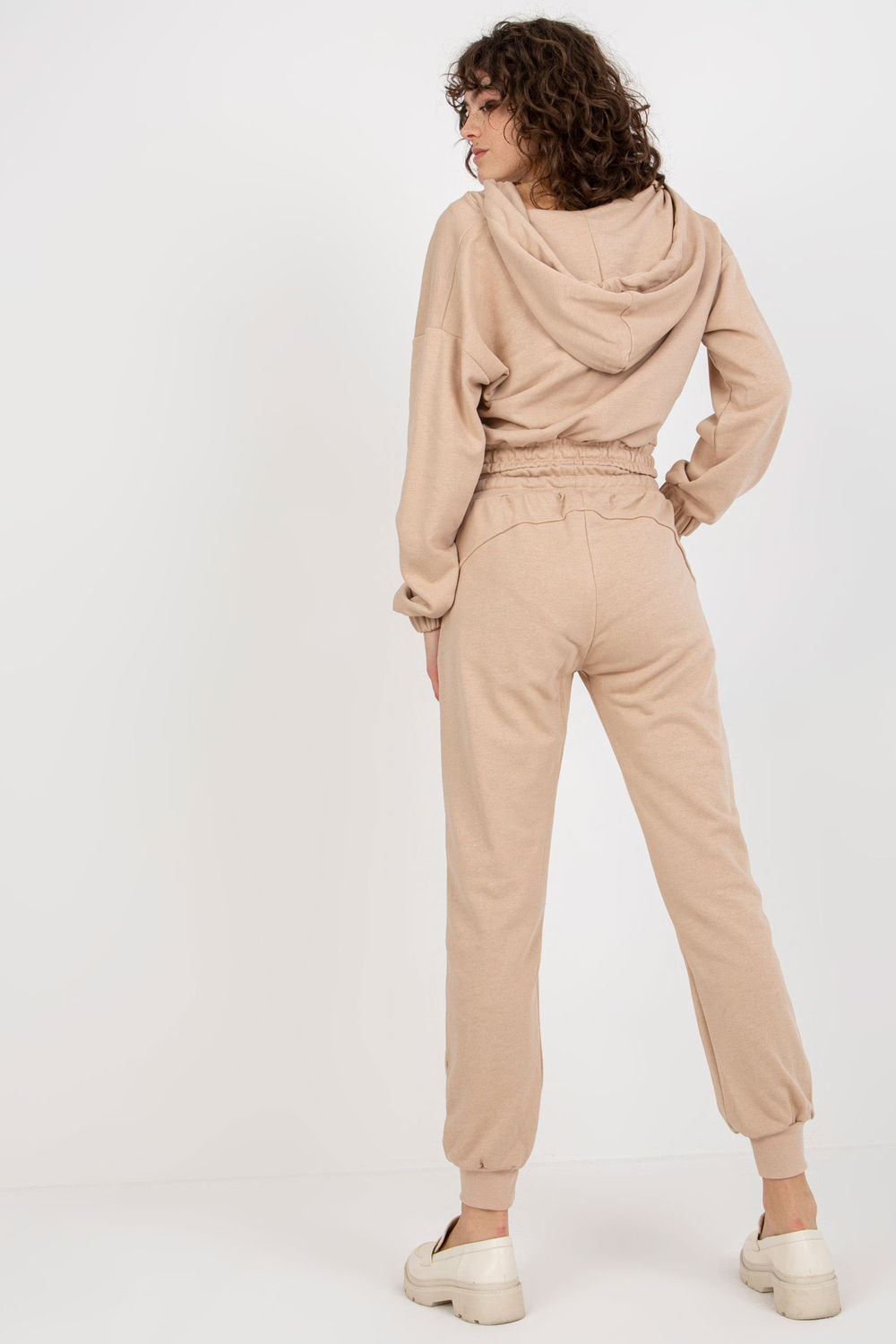 Spodnie Komplet Model EM-KMPL-747.06P Beige - Ex Moda177030 - Beżowy - obrazek 3