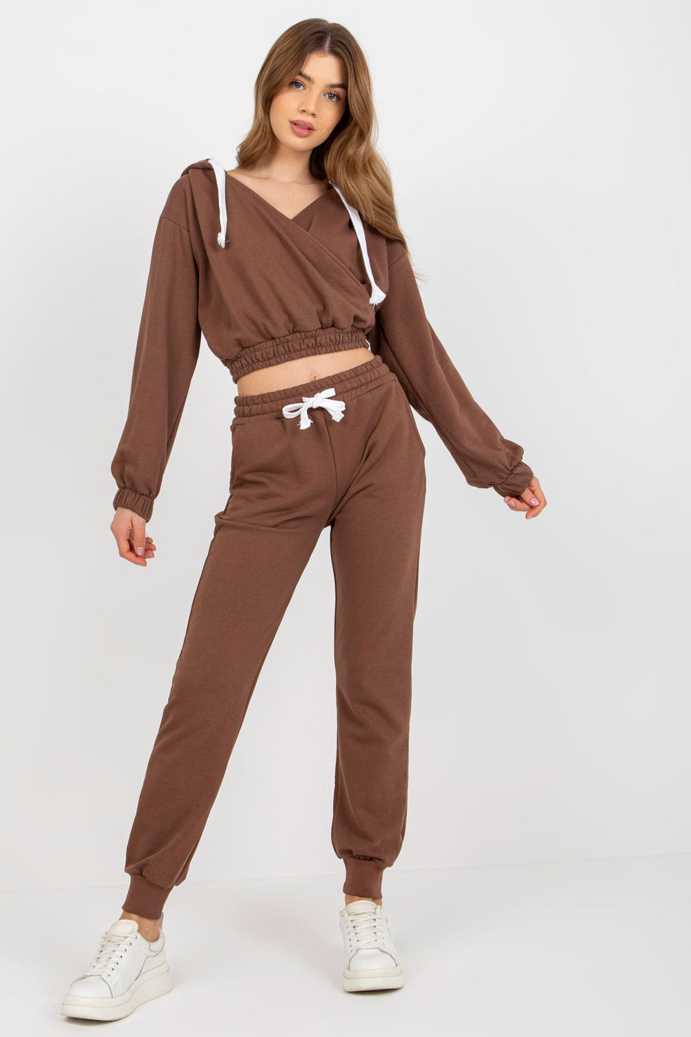 Spodnie Komplet Model EM-KMPL-747.06P Brown - Ex Moda177031 - Brązowy