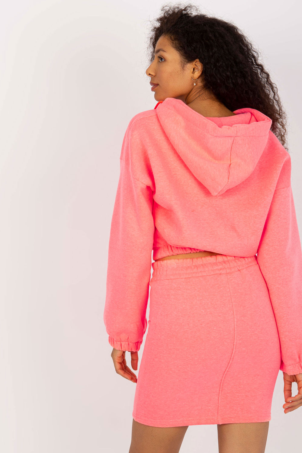 Spódnica Komplet Model EM-KMPL-705.25 Fluo Pink - Ex Moda177045 - Różowy - obrazek 3