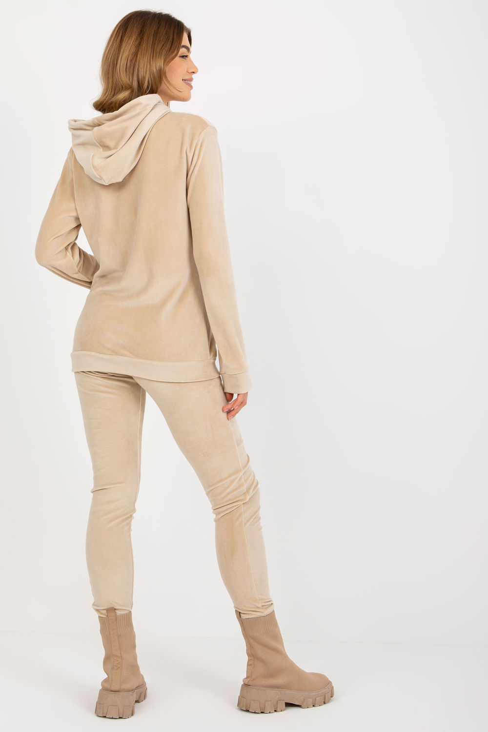 Spodnie Komplet Model RV-KMPL-6087-2.70 Beige - Relevance177080 - Beżowy - obrazek 3