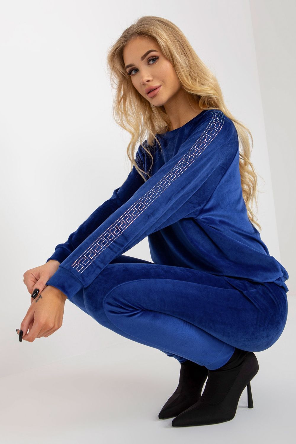 Spodnie Komplet Model RV-KMPL-8436.40 Cobalt - Relevance177082 - Niebieski - obrazek 2