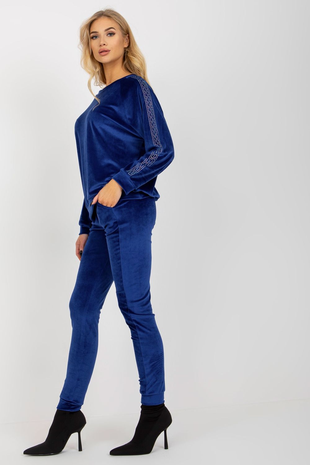 Spodnie Komplet Model RV-KMPL-8436.40 Cobalt - Relevance177082 - Niebieski - obrazek 3