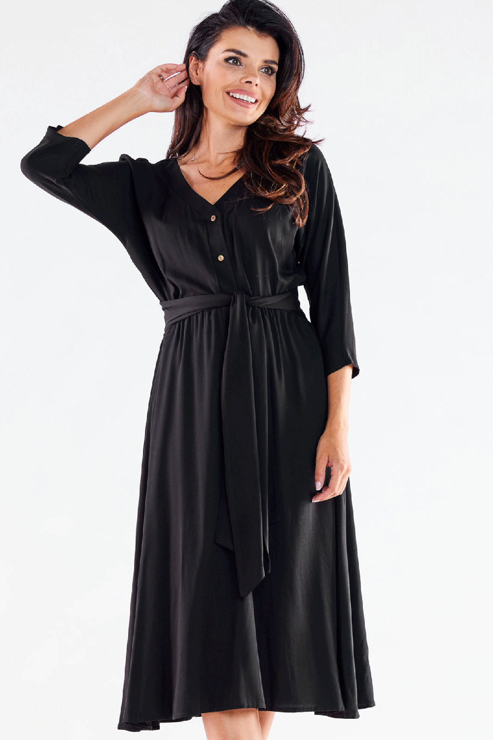 Sukienka Model A522 Black - awama176878 - Czarny