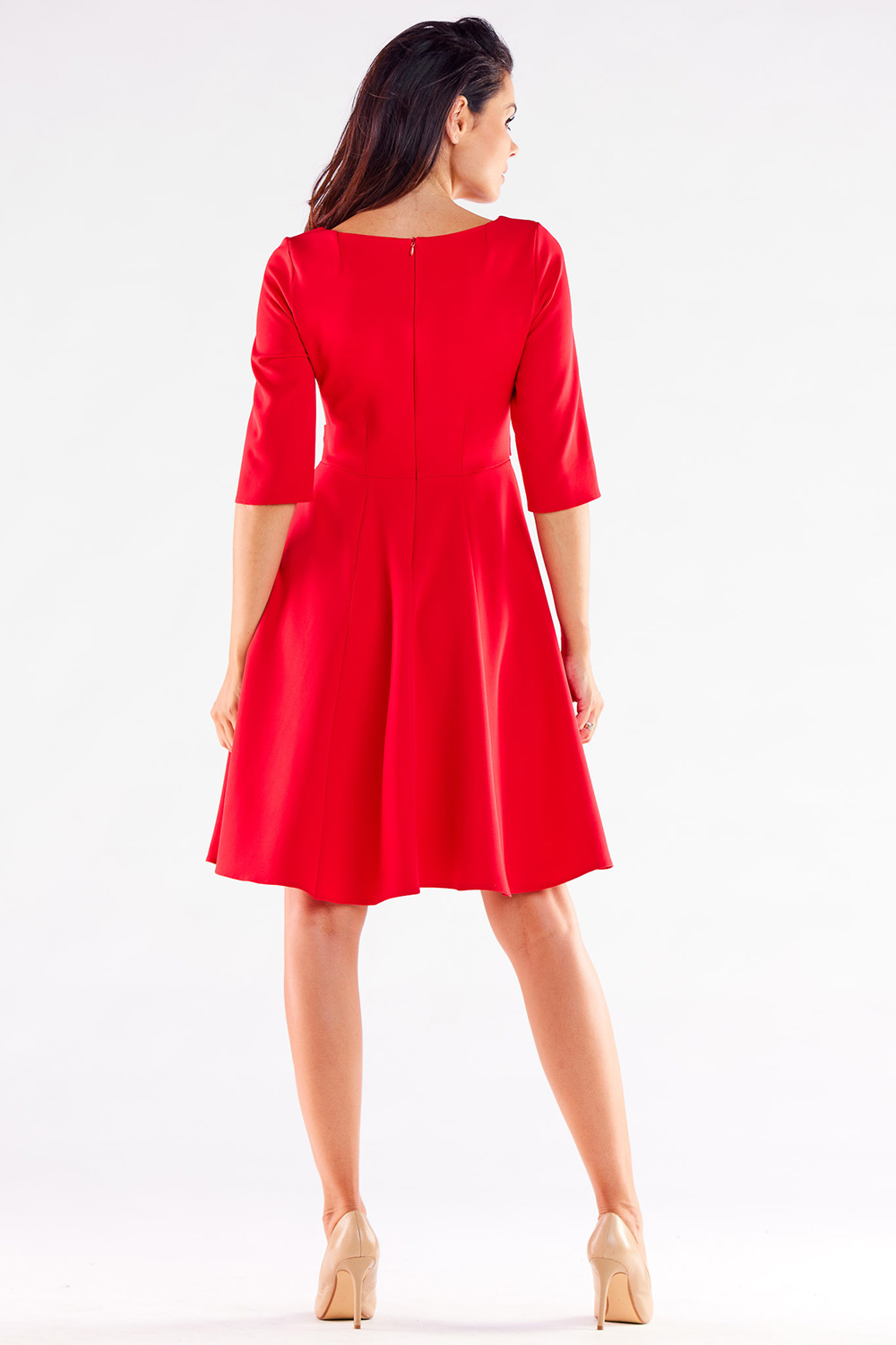 Sukienka Model A520 Red - awama176884 - Czerwony - obrazek 3