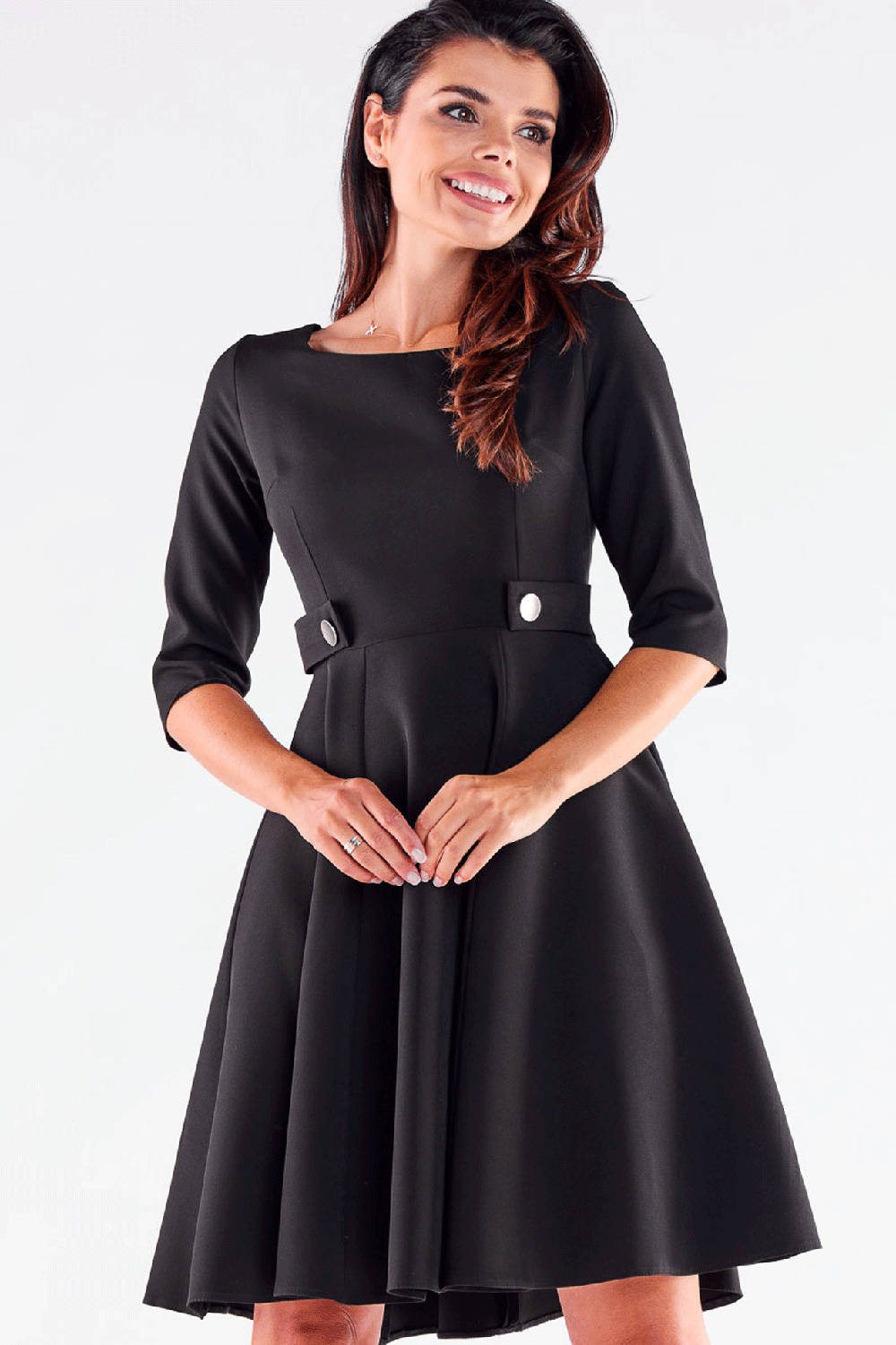 Sukienka Model A520 Black - awama176887 - Czarny